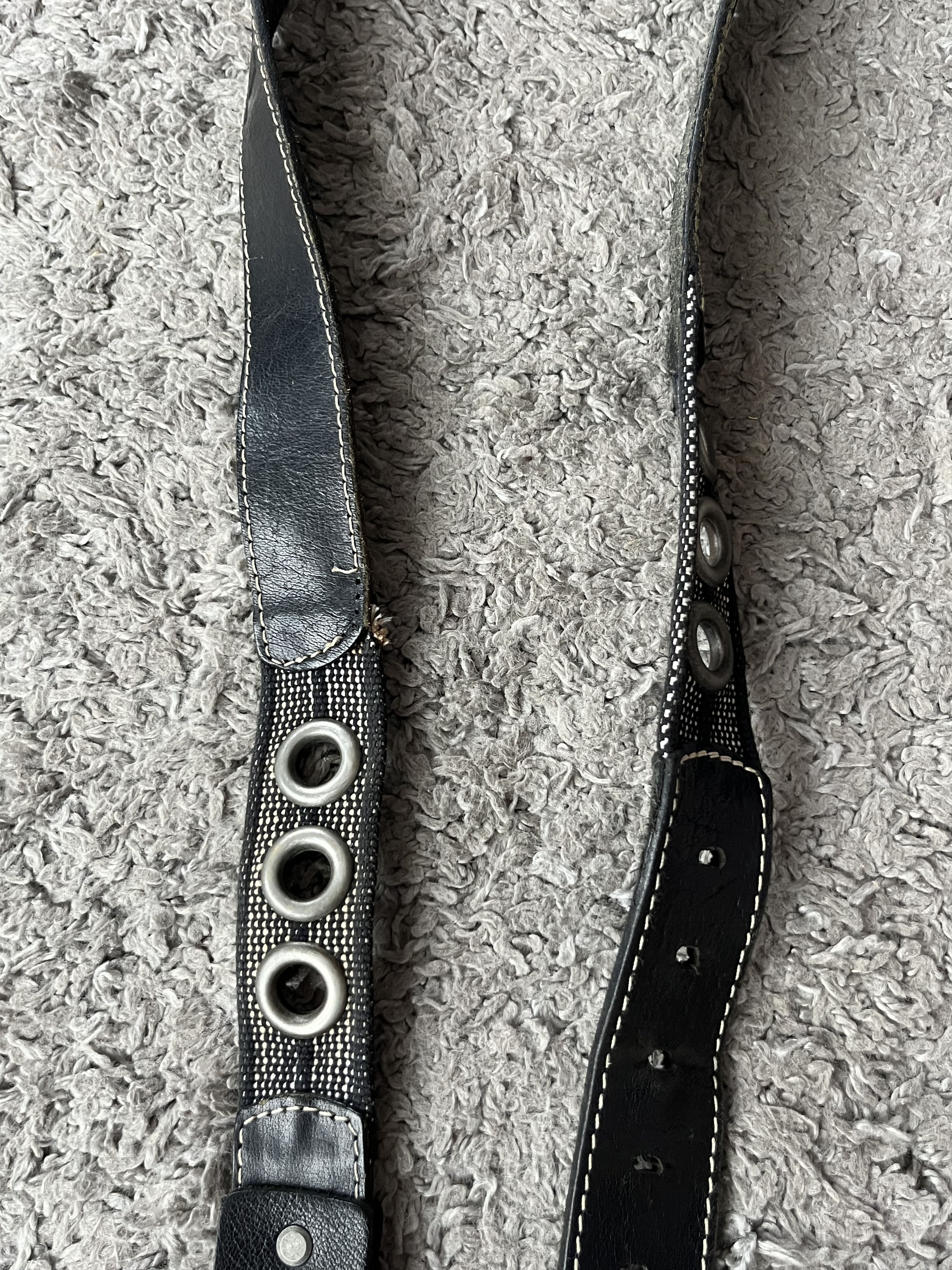 Dolce & Gabbana Vintage Leather Belt Dolce&Gabbana Very Rare Y2K Style Size ONE SIZE - 3 Thumbnail