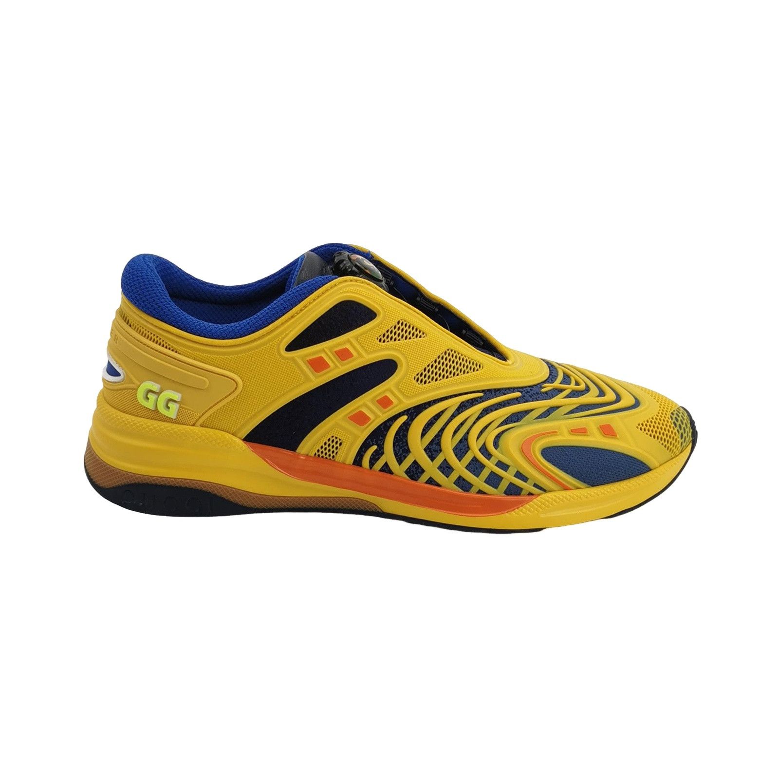 Gucci Gucci Ultrapace R Yellow Mesh Sneakers 41.5 Size US 8 / EU 41 - 1 Thumbnail