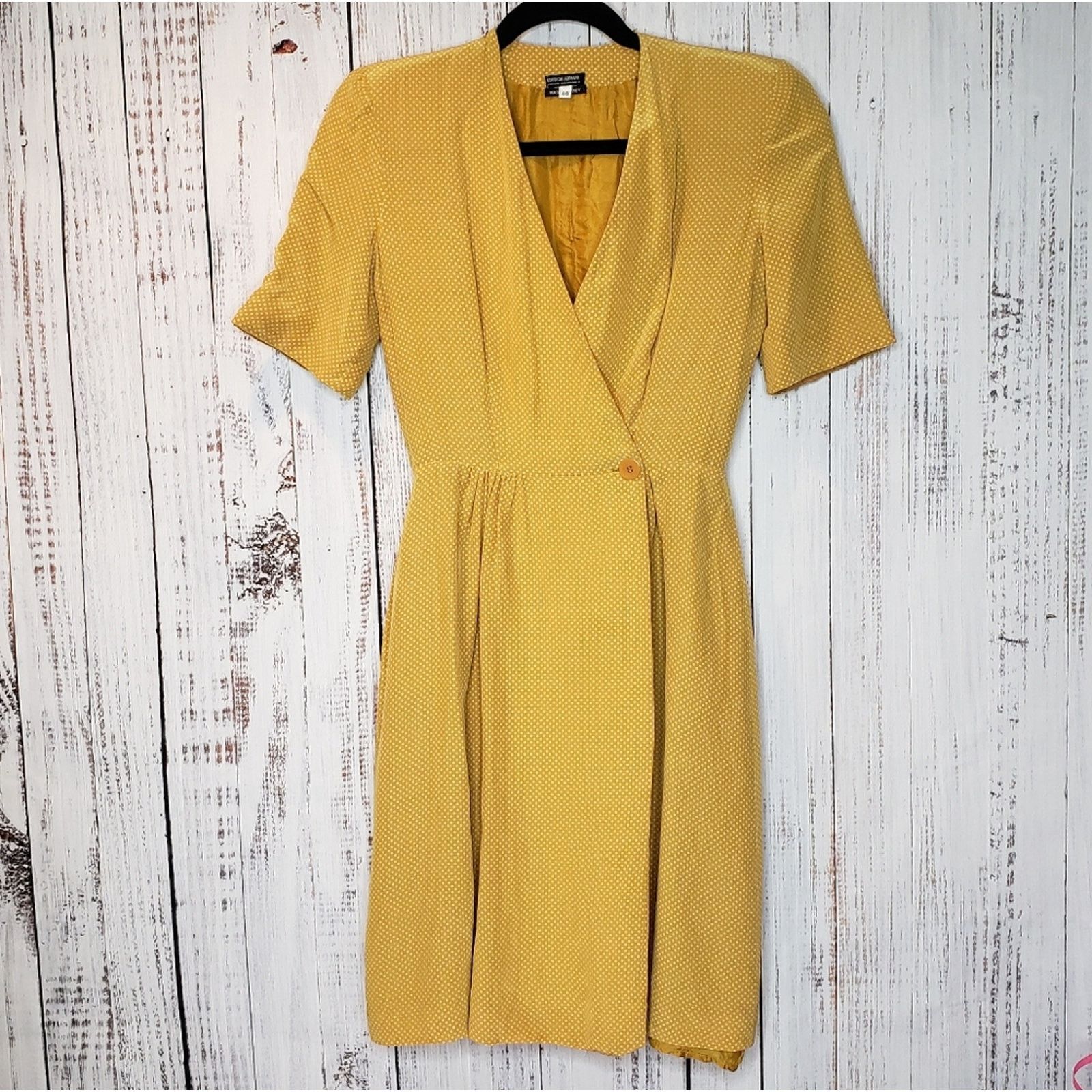 Giorgio Armani Vintage 100% silk Giorgio Armani Black Labe dress EU Sz 40. Size S / US 4 / IT 40 - 3 Thumbnail