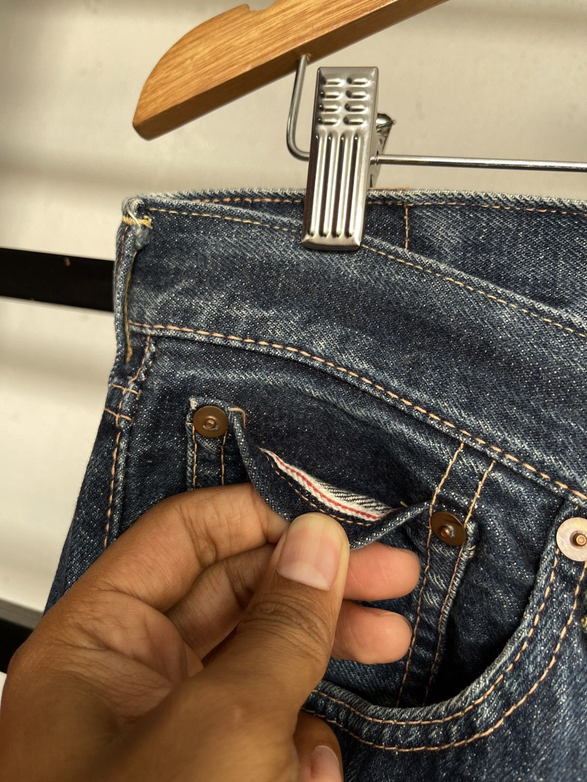 Warehouse Dubble Works by Warehouse Selvedge Denim Union Made Size US 34 / EU 50 - 5 Thumbnail