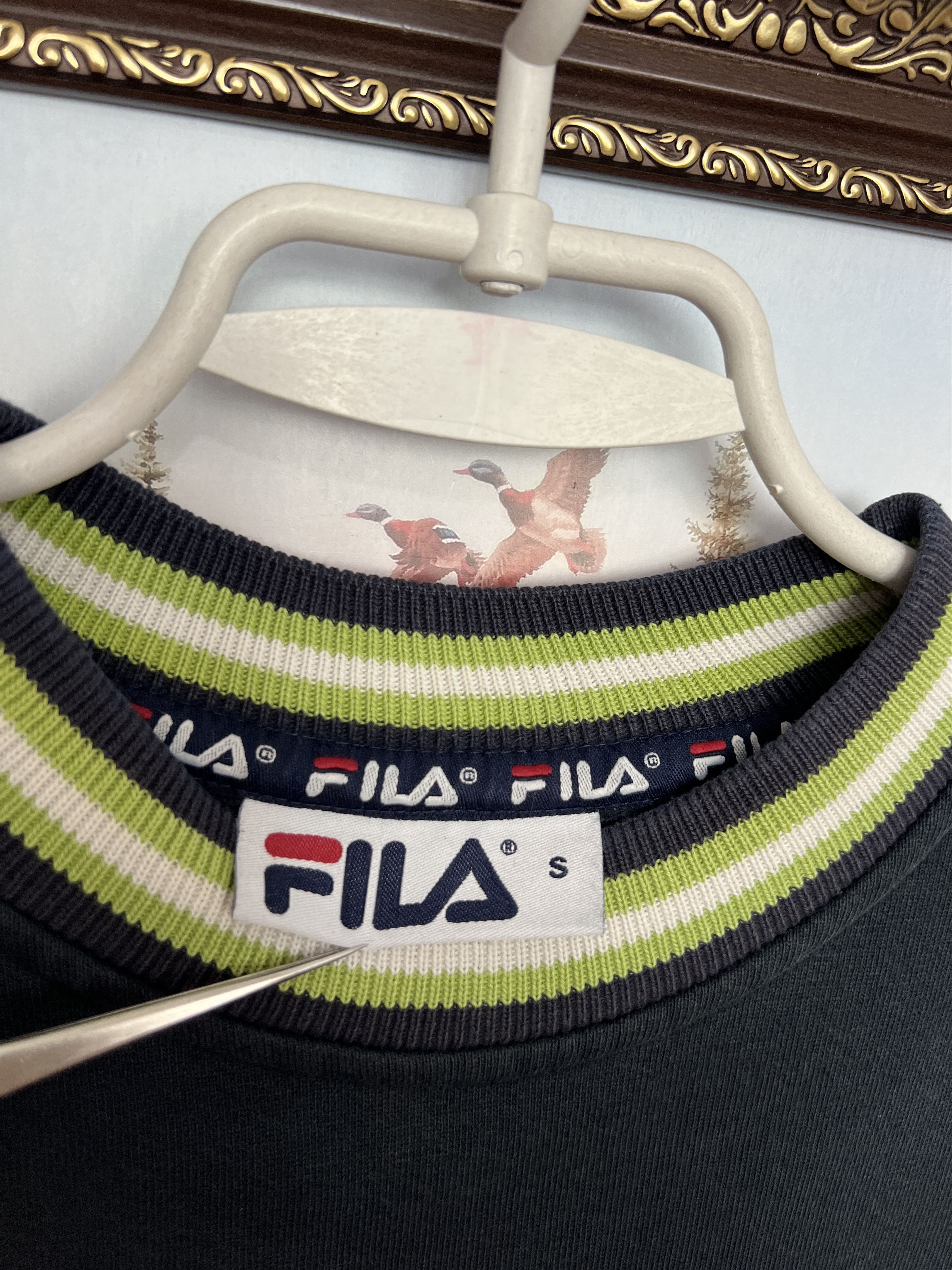 Fila West Ham United Hammers Football Sweatshirt Soccer Crewneck Size US M / EU 48-50 / 2 - 7 Thumbnail