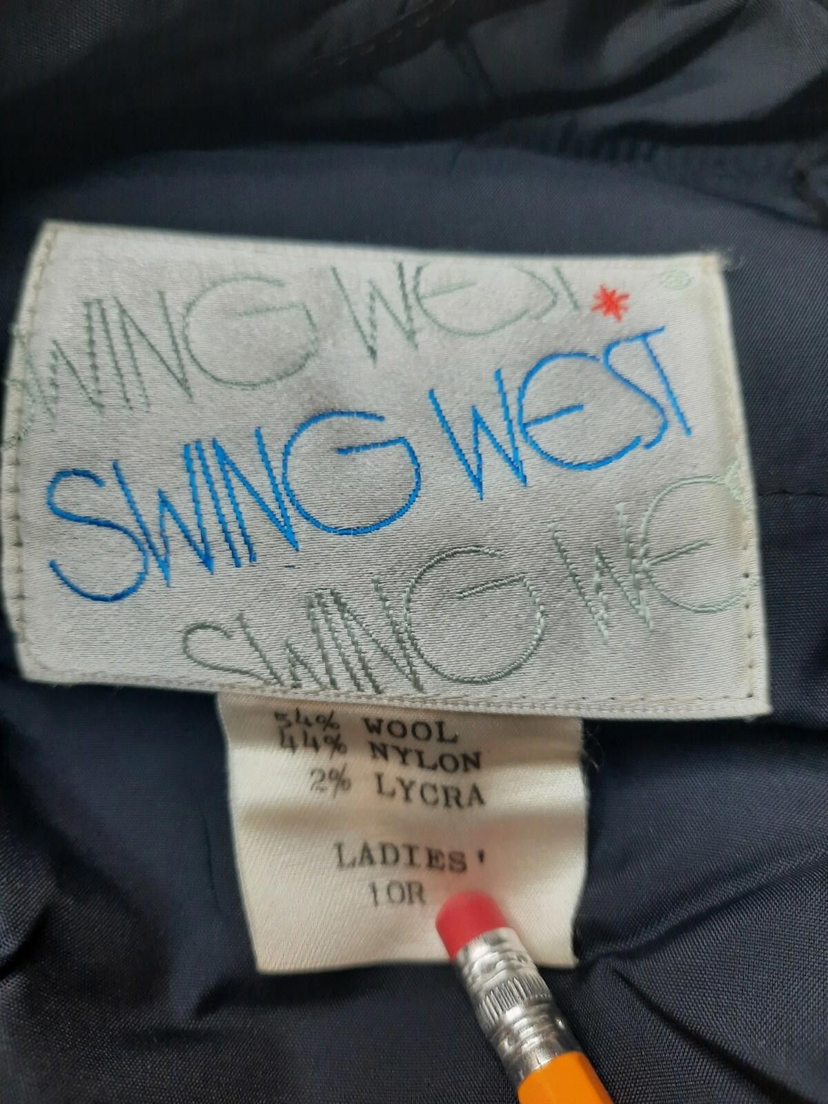 Other Swing West Ski Snowboard Size 10R Women's Snow Pants Vintage Size ONE SIZE - 2 Thumbnail