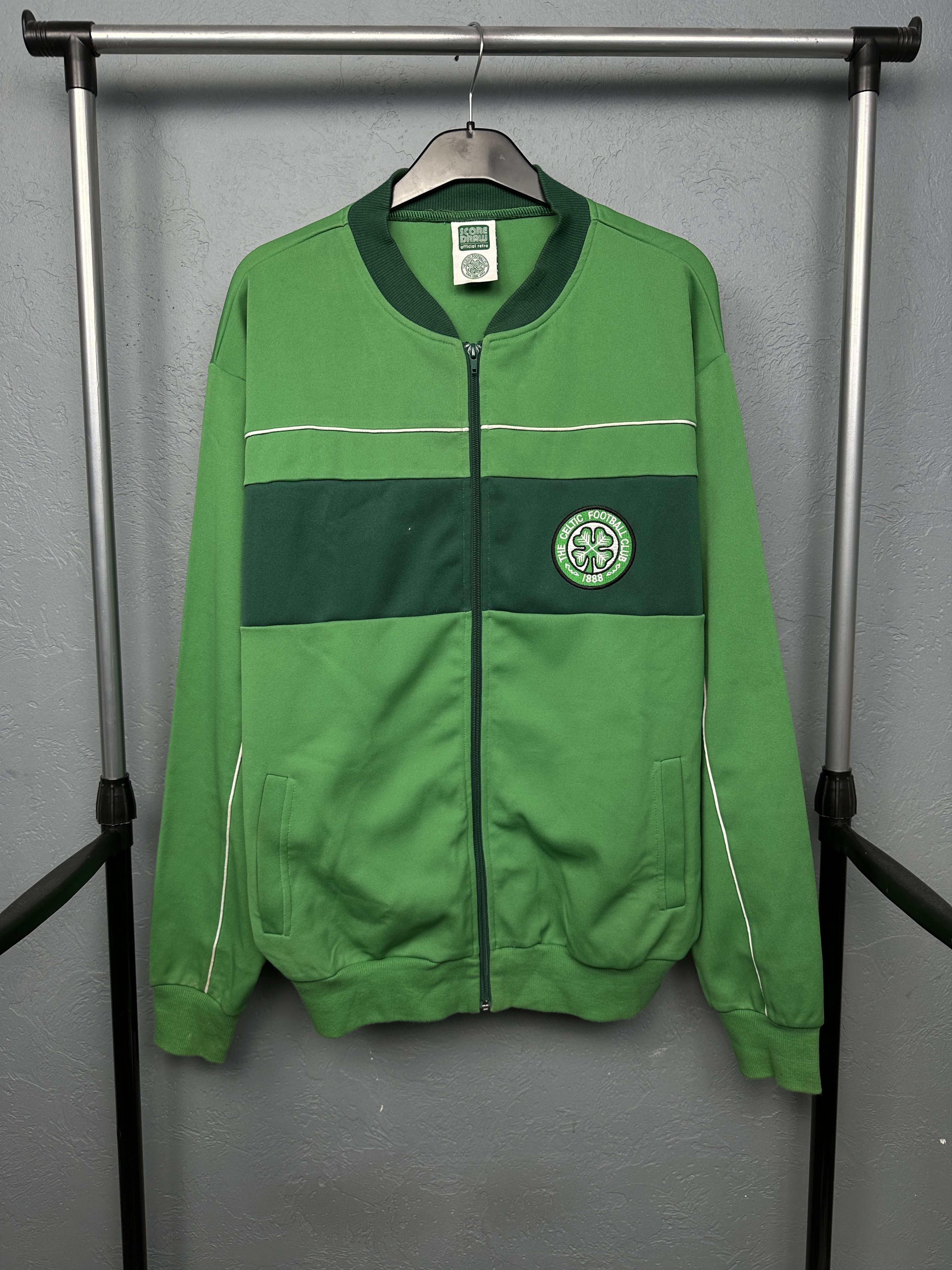 Other Celtic FC Score Draw Mens Track Top Jacket Size US XXL / EU 58 / 5 - 1 Thumbnail