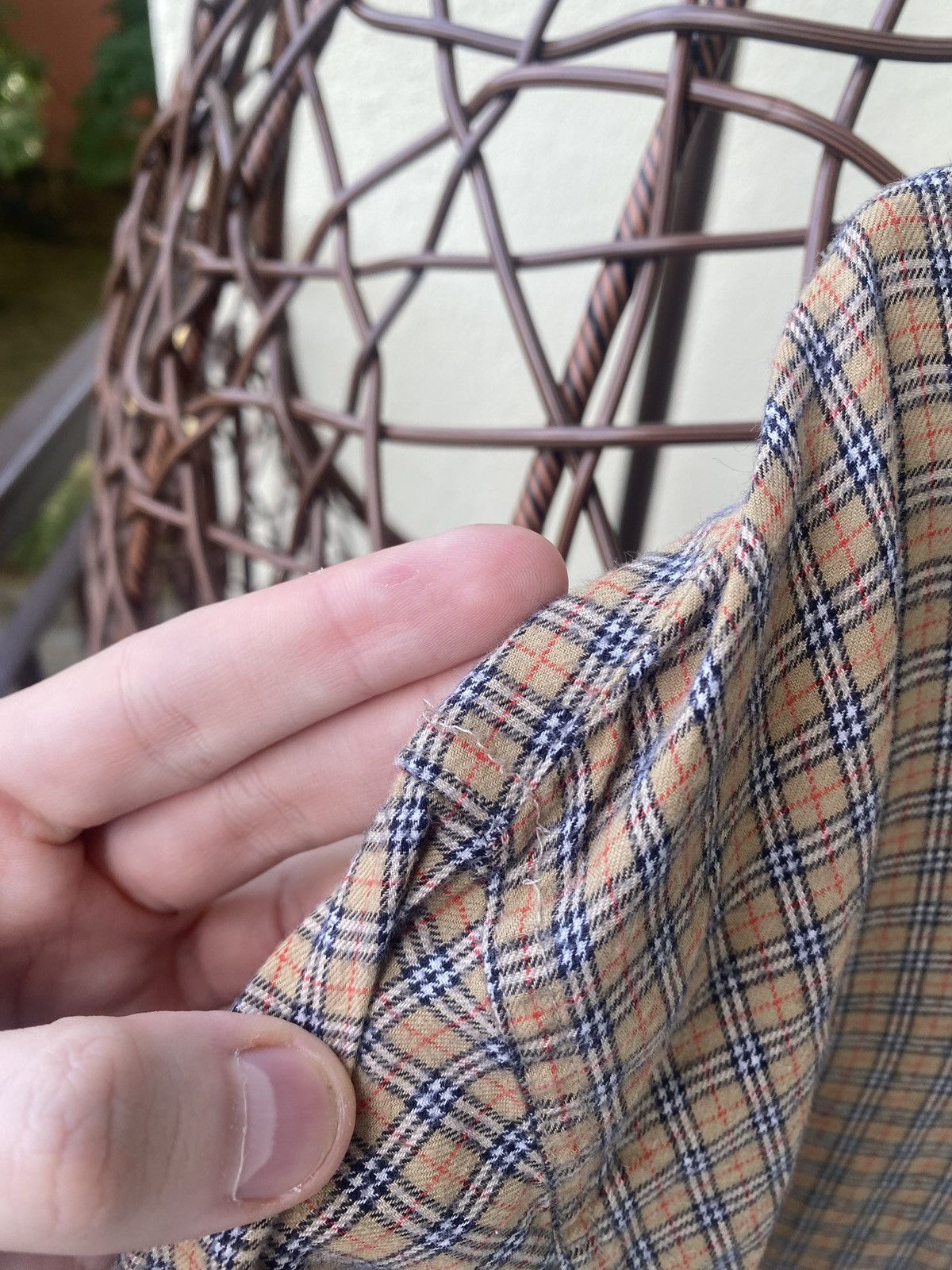 Burberry Vintage rare luxury fullprint burberry drip shirt button up Size US XL / EU 56 / 4 - 6 Thumbnail