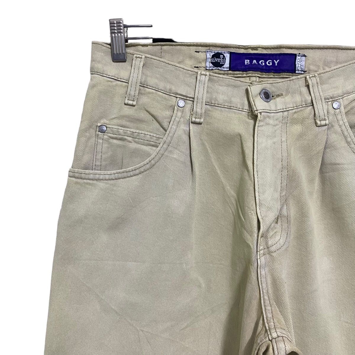 Levi's Vintage 90s Levis Silvertab Baggy Jeans Sunfaded Size US 30 / EU 46 - 6 Thumbnail