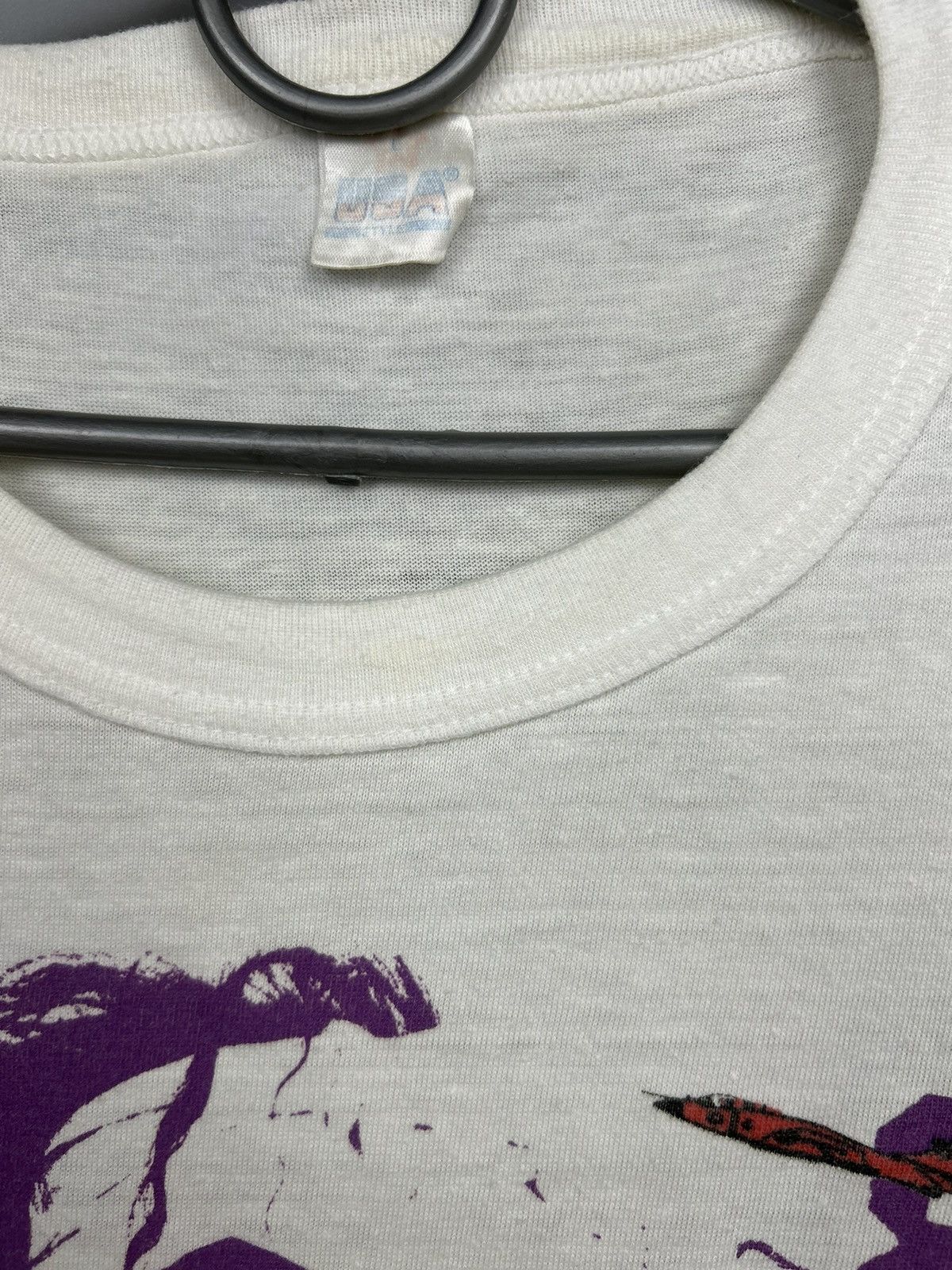 Band Tees × Vintage Vintage 80s Culture Club Boys George Tee Rare Size US L / EU 52-54 / 3 - 3 Thumbnail