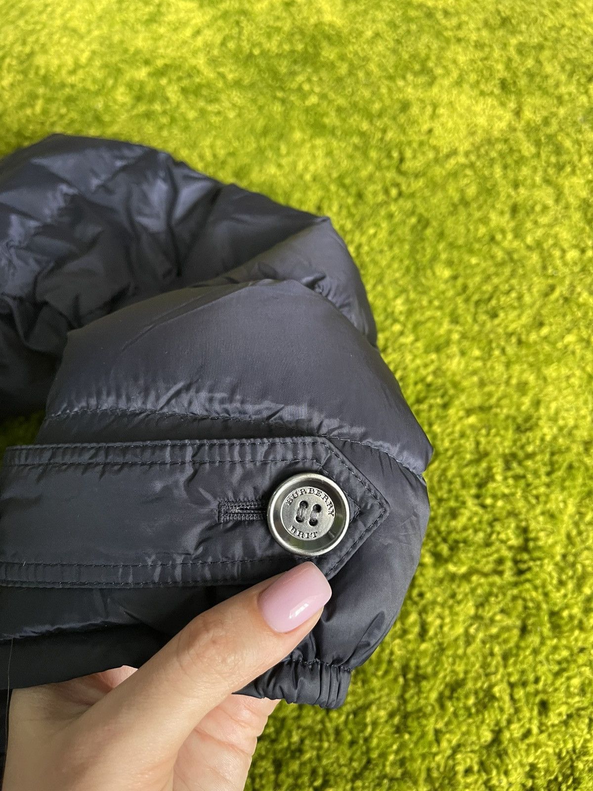 Burberry × Designer Burberry Brit belted down puffer jacket Size L / US 10 / IT 46 - 15 Thumbnail