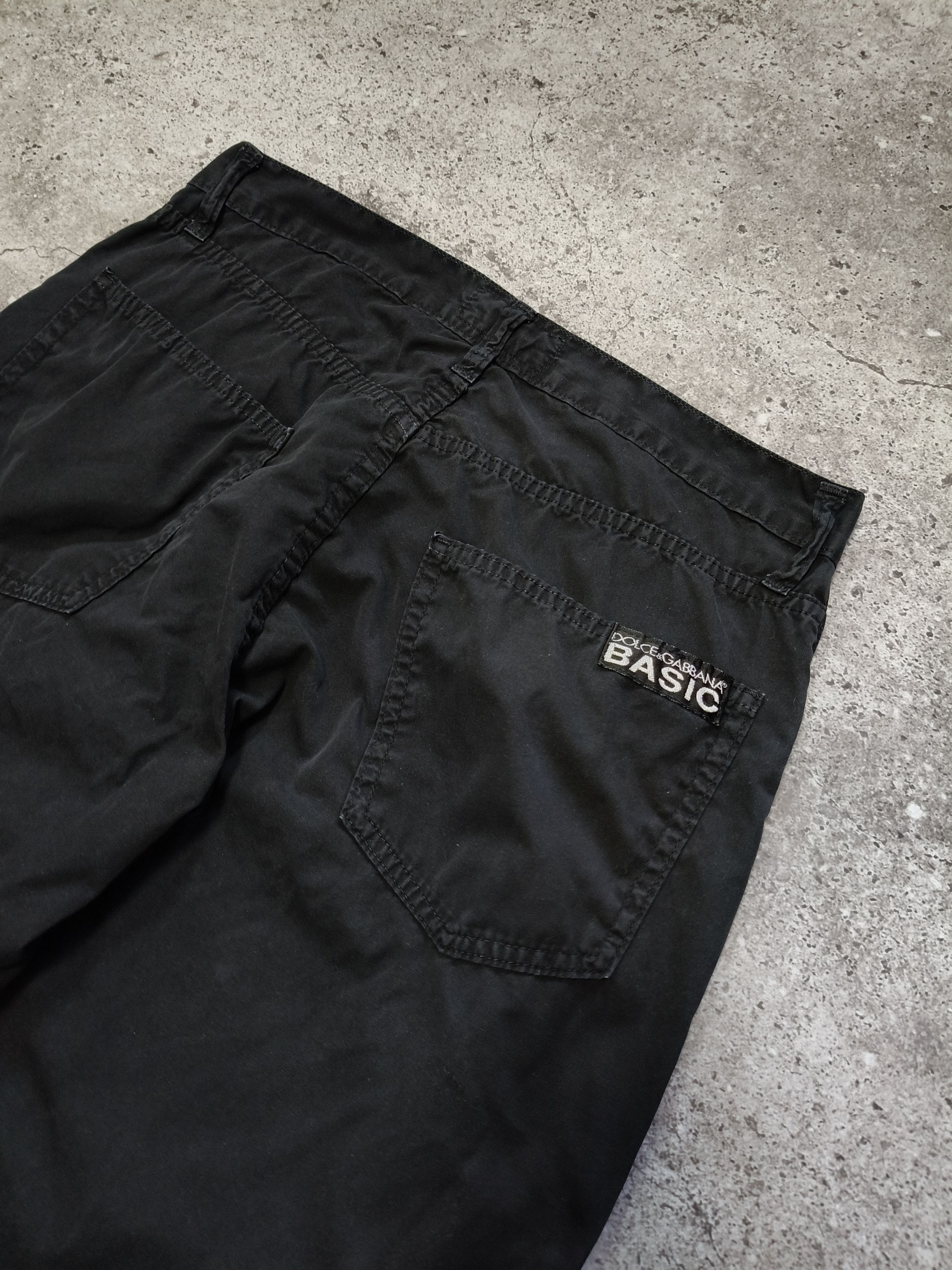 Dolce & Gabbana Dolce & Gabbana BASIC Pants — Black — Size 32/32 Size US 32 / EU 48 - 3 Thumbnail