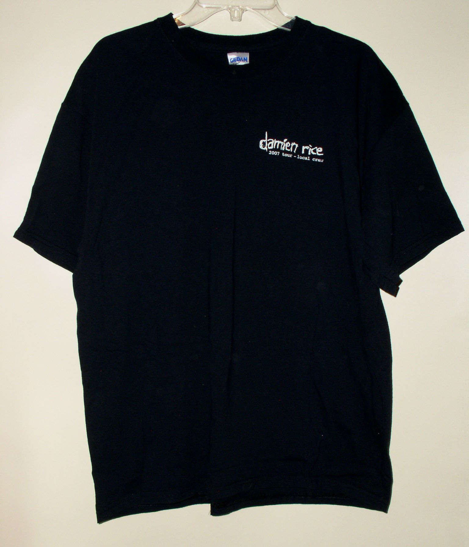Vintage Damien Rice Concert Tour T Shirt Vintage 2007 Local Crew Size US XL / EU 56 / 4 - 1 Thumbnail