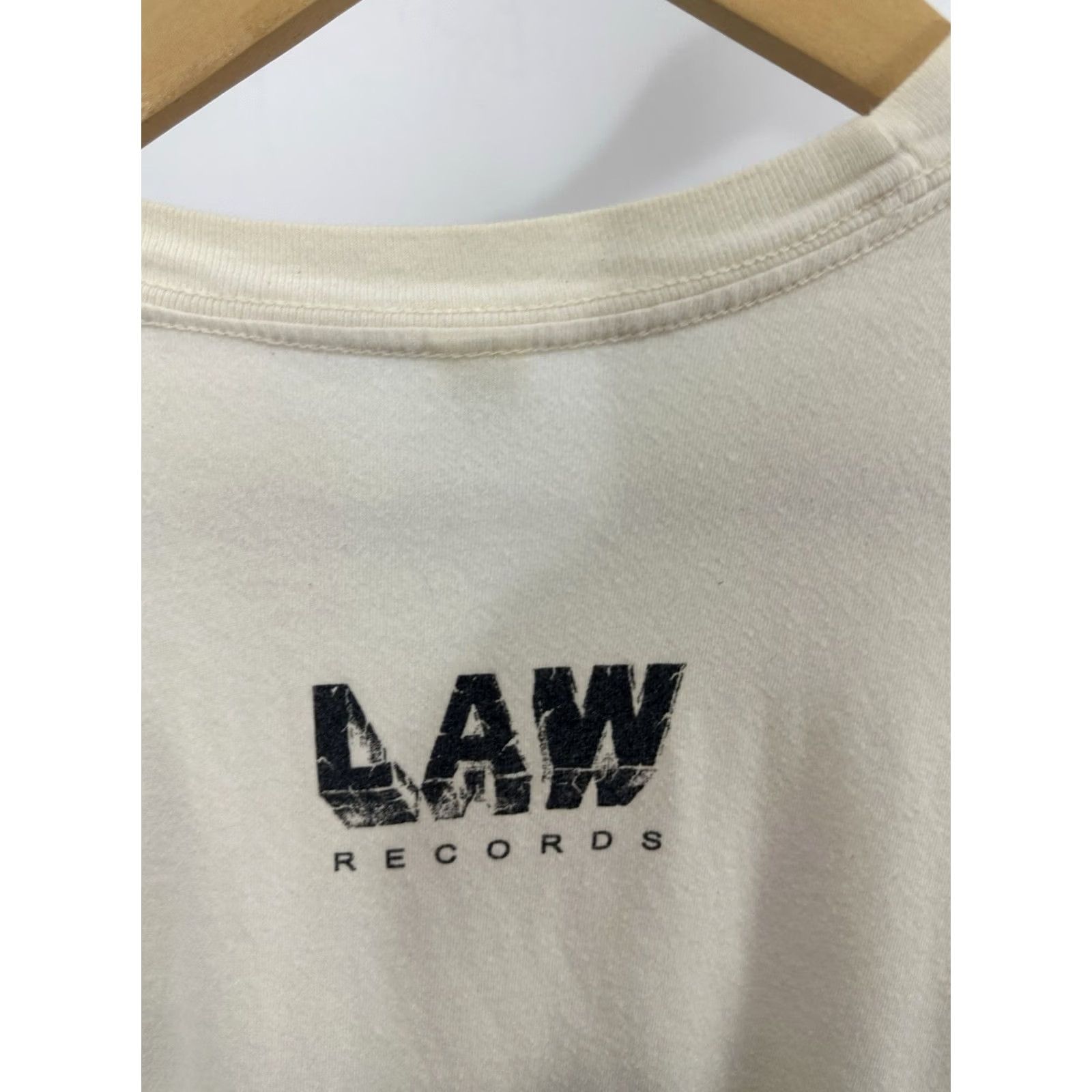 American Apparel VTG Pepper Law Records Myspace Era Band American Apparel T-Shirt M Mens Cream Size M Band Reggae Shirts Size US M / EU 48-50 / 2 - 4 Thumbnail