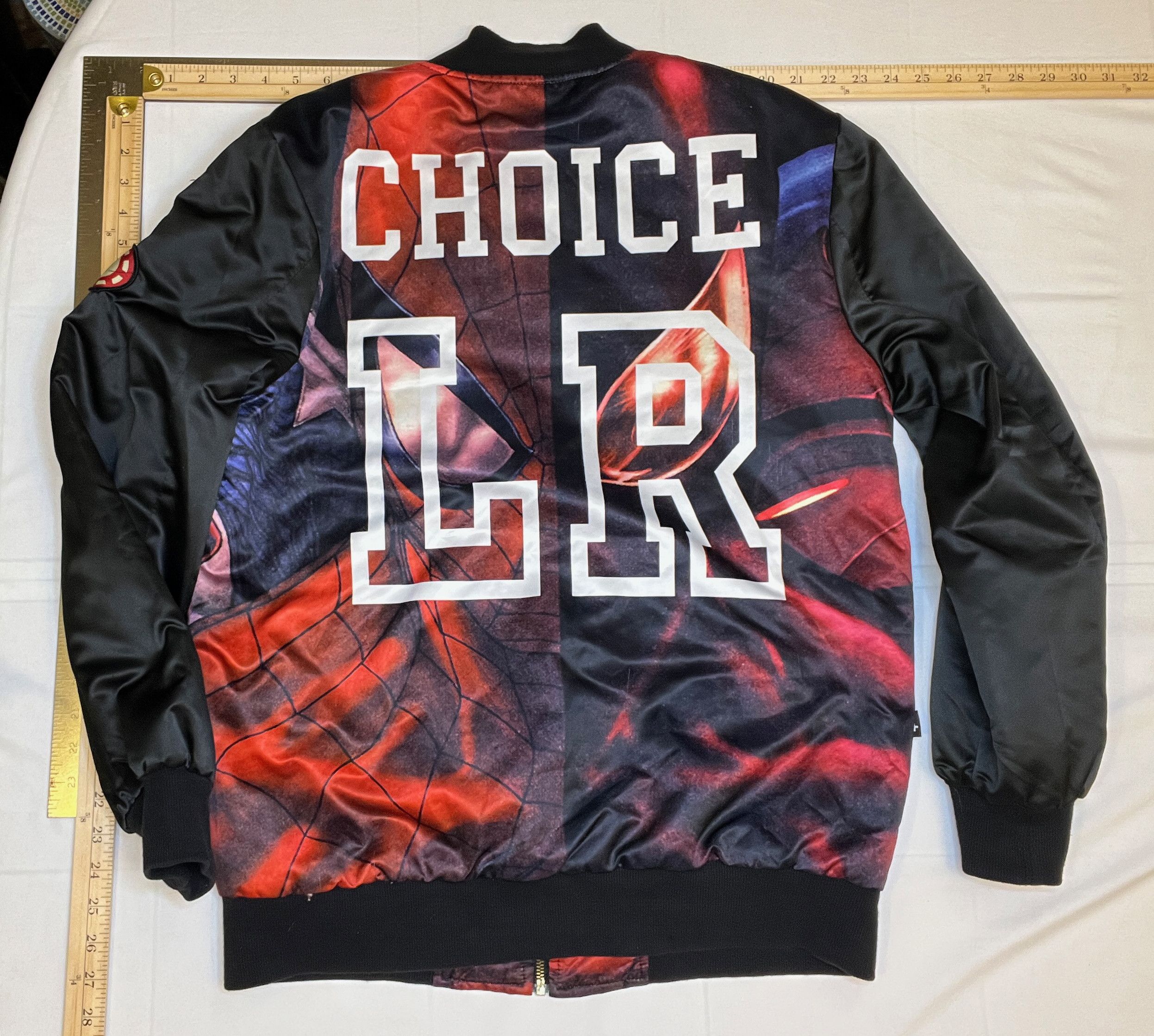 Marvel Comics Digi GAWS Over SWAG Spiderman /Captain America Bomber Jacket Size US L / EU 52-54 / 3 - 3 Thumbnail