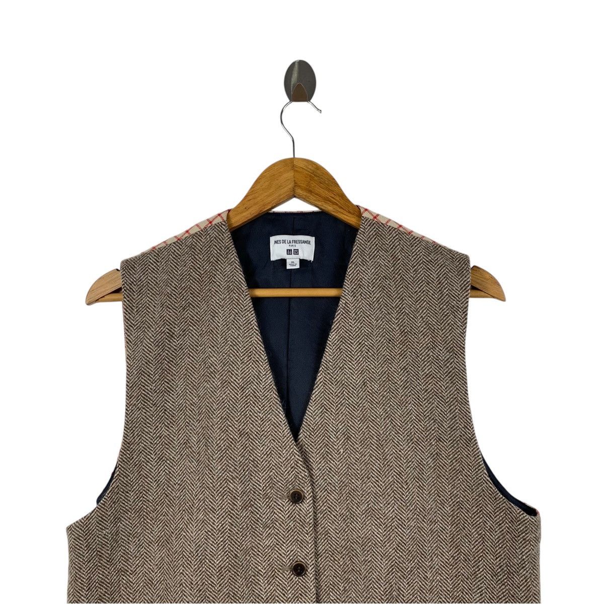 Uniqlo Ines De La Fressange X Uniqlo Japanese Brand Vest Jacket Size XL / US 12-14 / IT 48-50 - 4 Thumbnail
