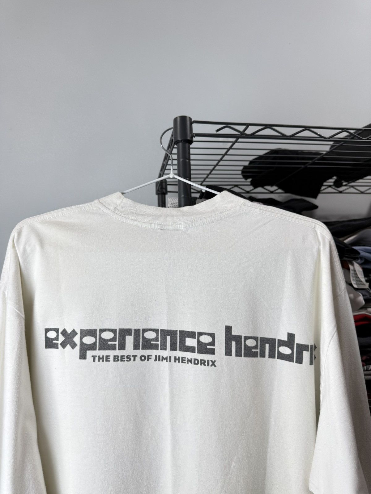 Jimi Hendrix 💥 Rare! 1990’s Vintage Jimi Hendrix Longsleeve Big Print Size US XL / EU 56 / 4 - 10 Thumbnail