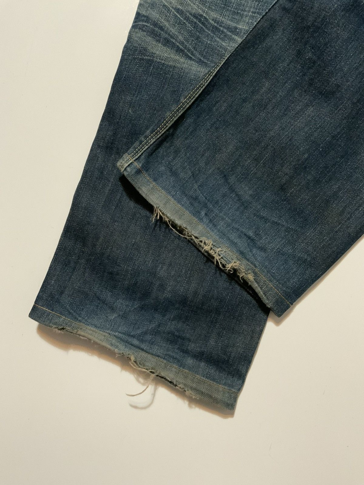 Ed Hardy Y2K Ed Hardy Audigier 2009 Button Fly Baggy Denim Jeans Size US 38 / EU 54 - 11 Thumbnail