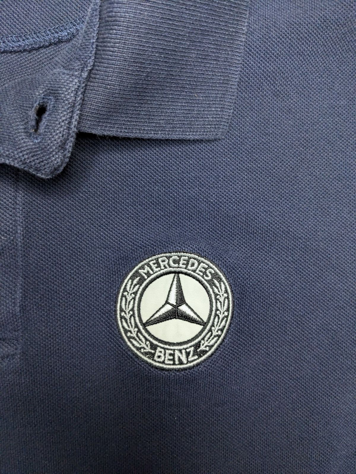 Mercedes-Benz Mercedes Benz Polo Shirt Medium Blue Embroidered Logo Racing Size US M / EU 48-50 / 2 - 3 Thumbnail