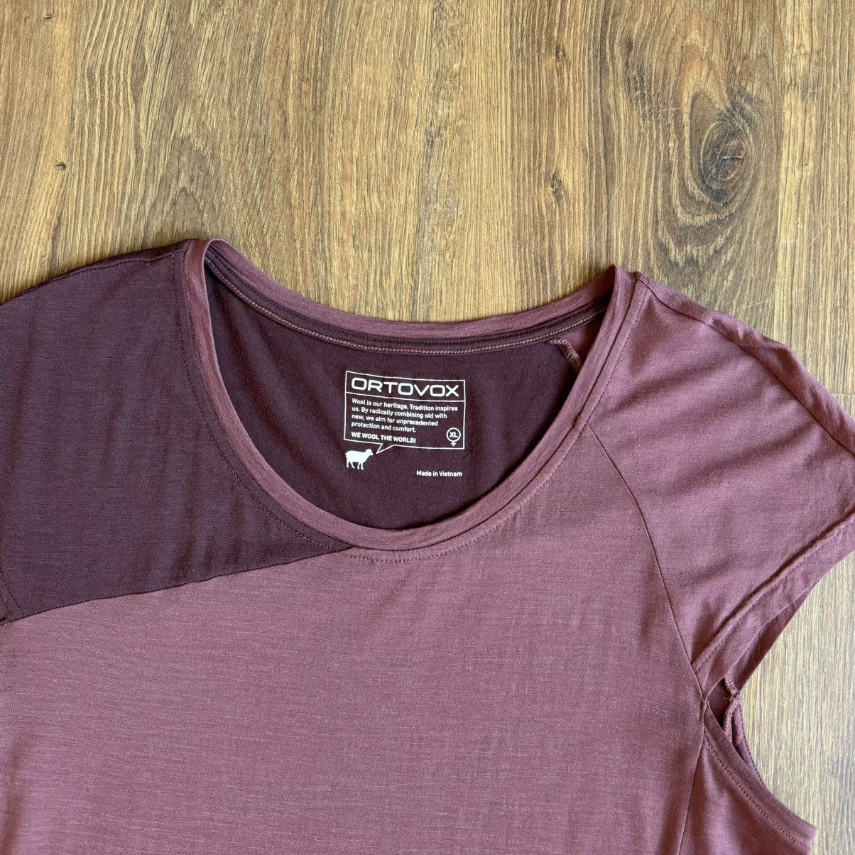 ORTOVOX Ortovox 120 Tec Merino Wool T-Shirt Women’s XL Mounts Rose Size XL / US 12-14 / IT 48-50 - 4 Thumbnail