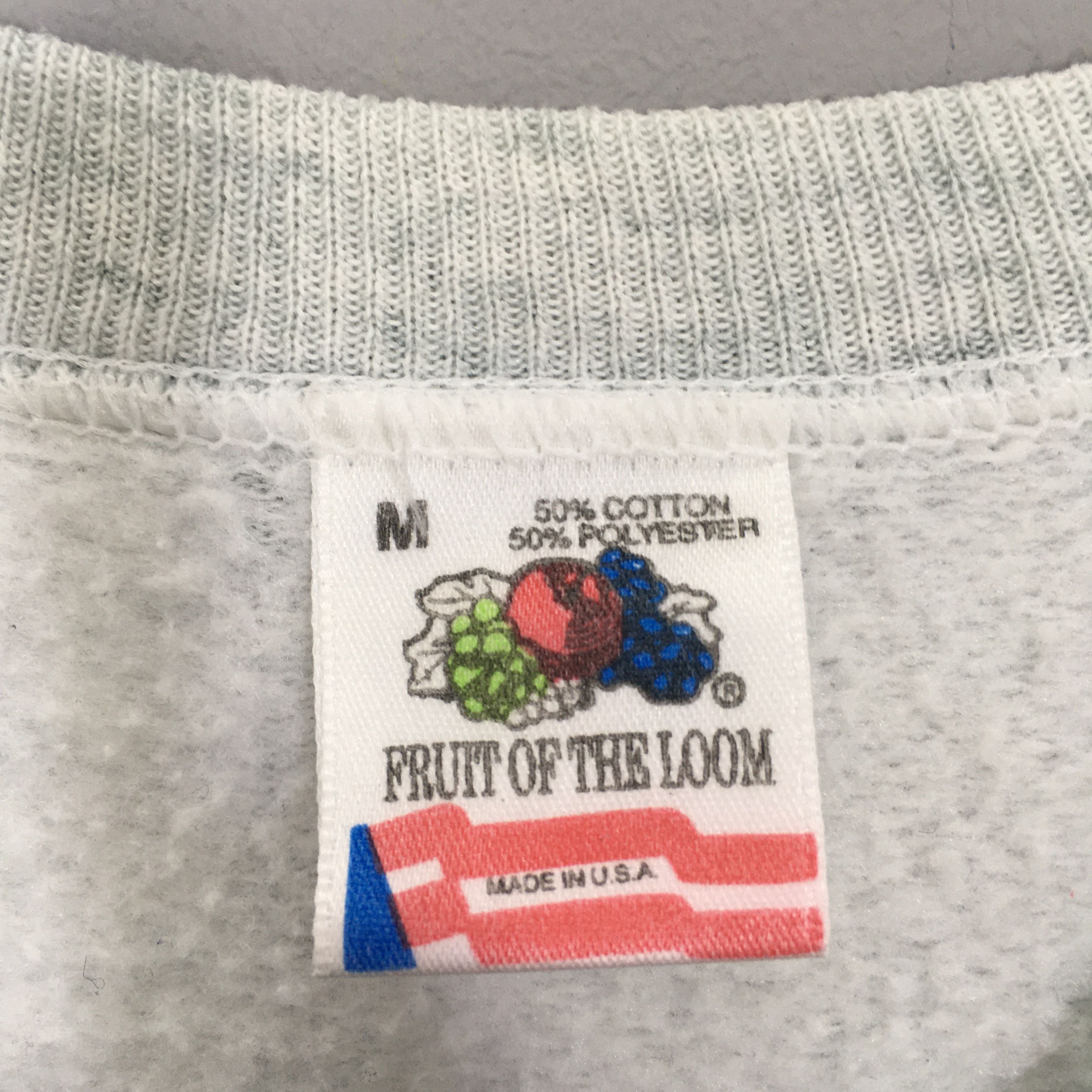 Fruit Of The Loom × Vintage Vintage 1990s Hang Loose Hawaii Sweatshirt Medium Size US M / EU 48-50 / 2 - 9 Thumbnail