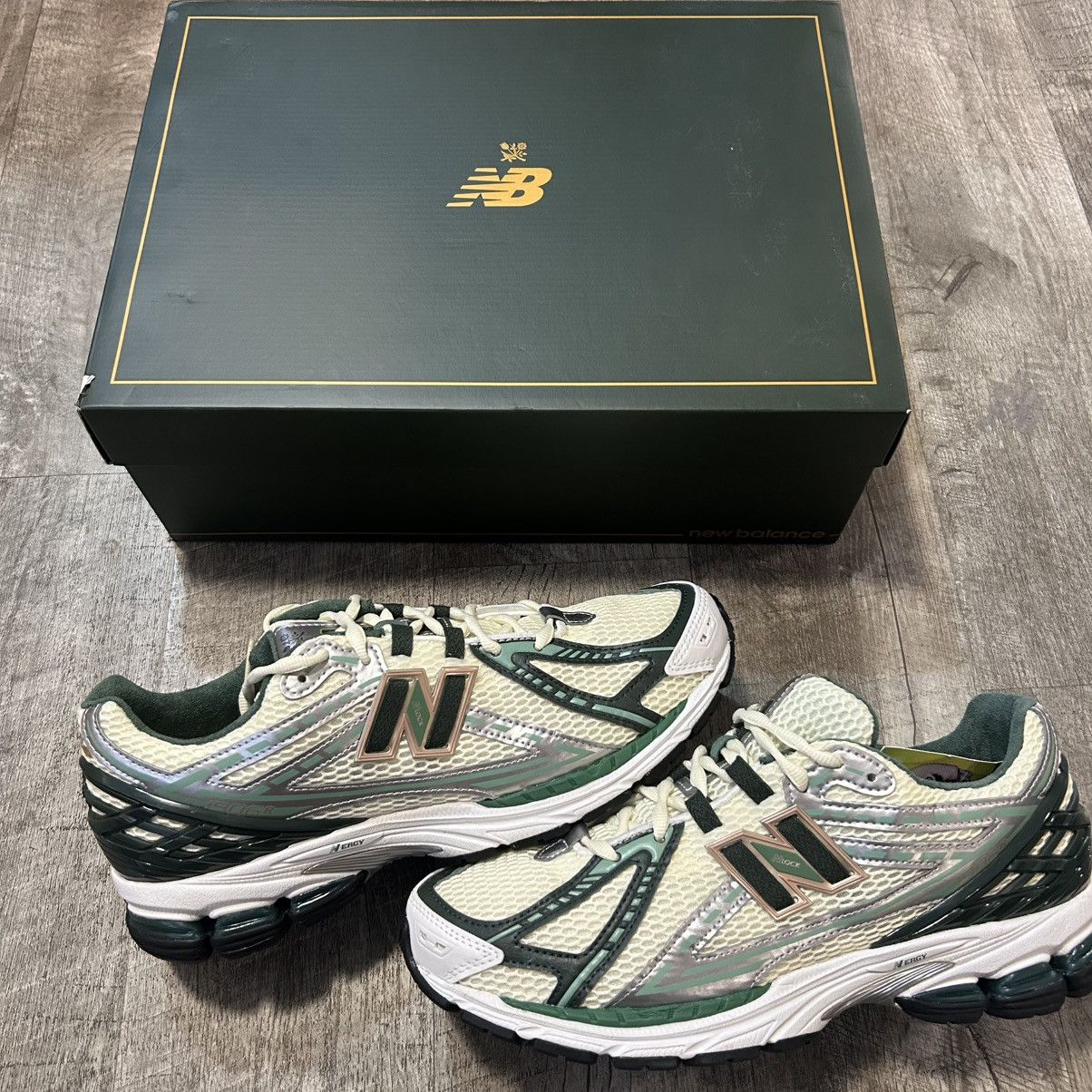 Aime Leon Dore × New Balance 1906R Green White ALD Collab Size US 11.5 / EU 44-45 - 1 Thumbnail