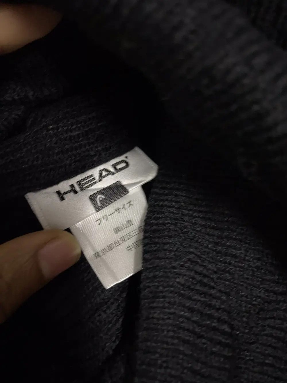 Japanese Brand × Vintage Vintage Head SpellOut Balaclava Beanie Hat Size ONE SIZE - 6 Thumbnail