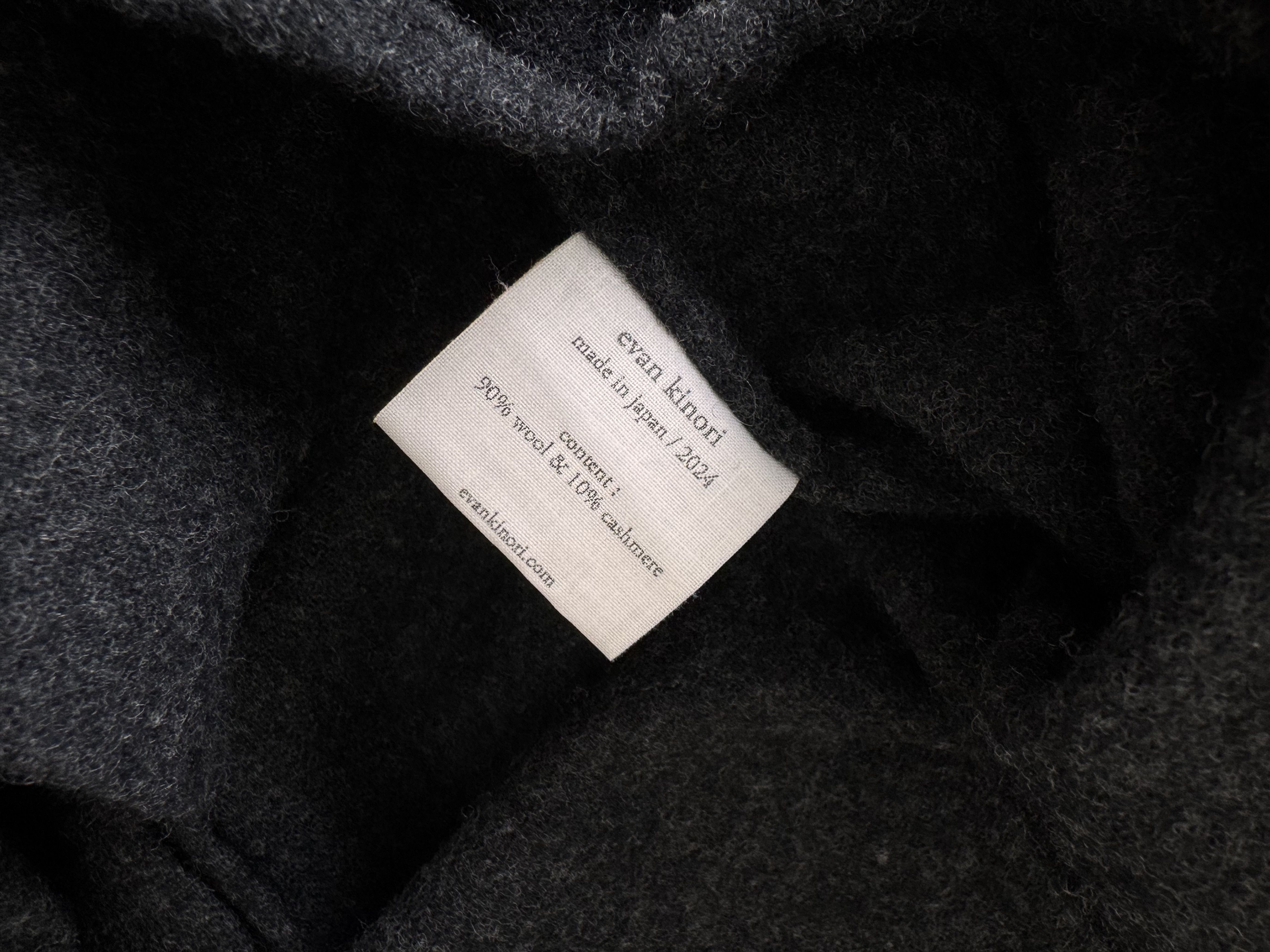 Evan Kinori Evan Kinori Big Shirt Two Brushed Cashmere/Wool Small Size US S / EU 44-46 / 1 - 4 Thumbnail