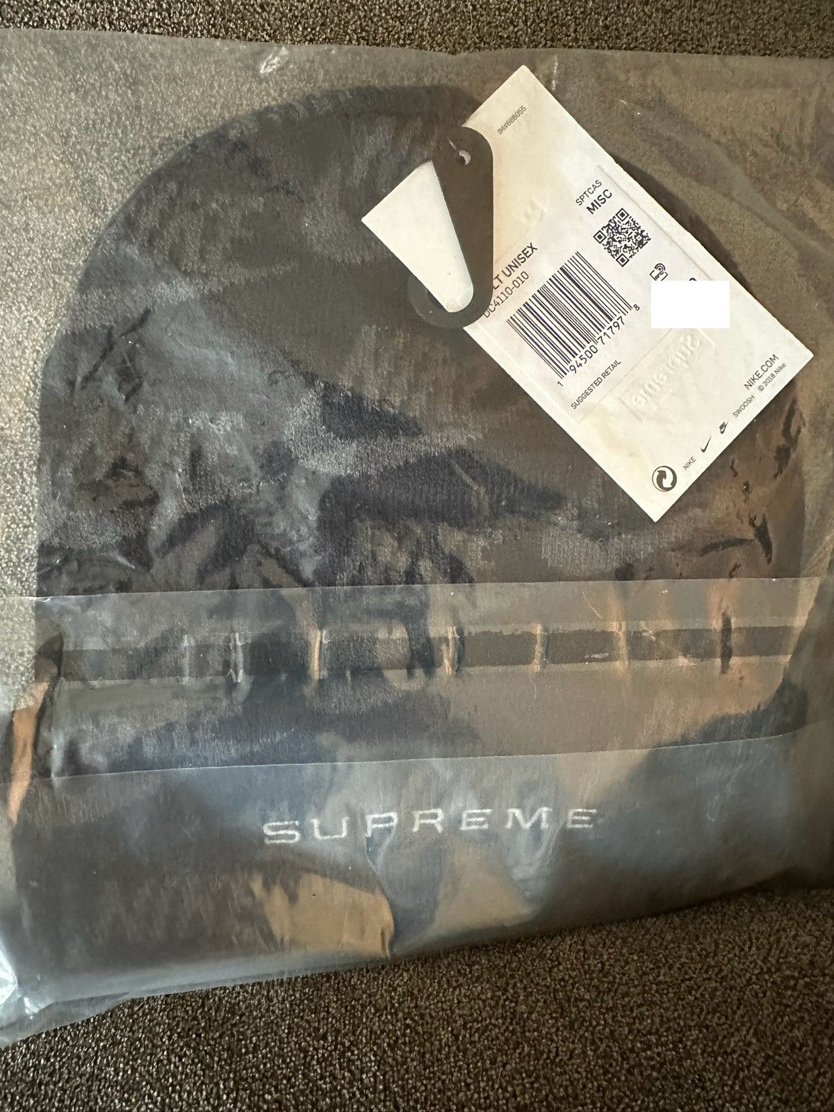 Supreme Supreme x Nike Jacquard Logo Beanie Size ONE SIZE - 3 Thumbnail