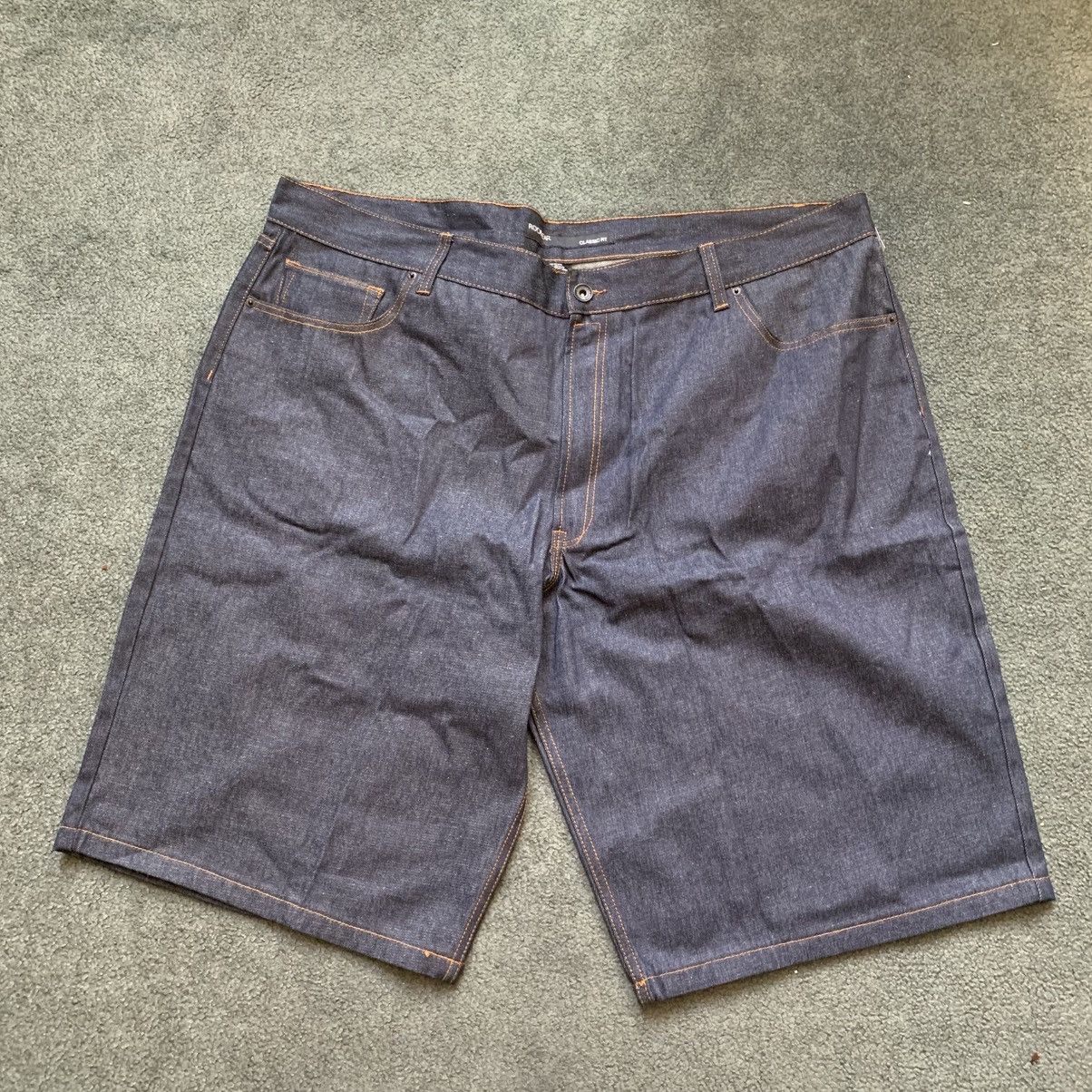 Rocawear Vtg Rocawear Raw Denim Jorts - Deadstock Y2K Baggy Shorts 50 Size US 44 / EU 60 - 2 Thumbnail