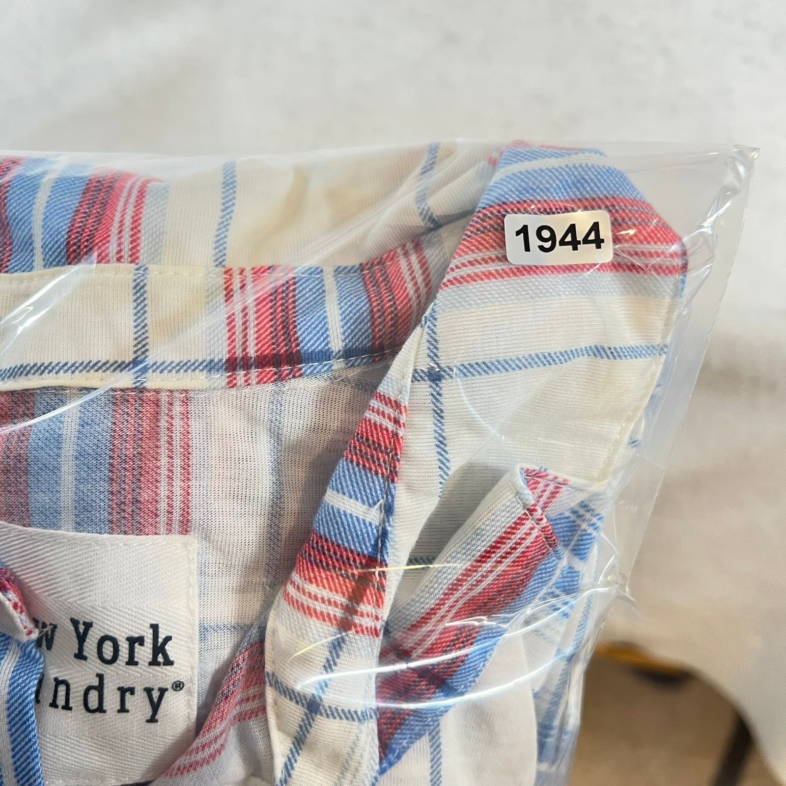 Other New York Laundry Button Flannel Top Woman 1X Roll Tab Sleeve Size XXL / US 16-18 / IT 52-54 - 13 Thumbnail