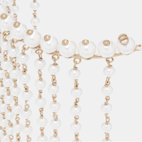 Dior o1w1db10126 N3254W Size : OS / Choker in Gold/White Size ONE SIZE - 2 Thumbnail