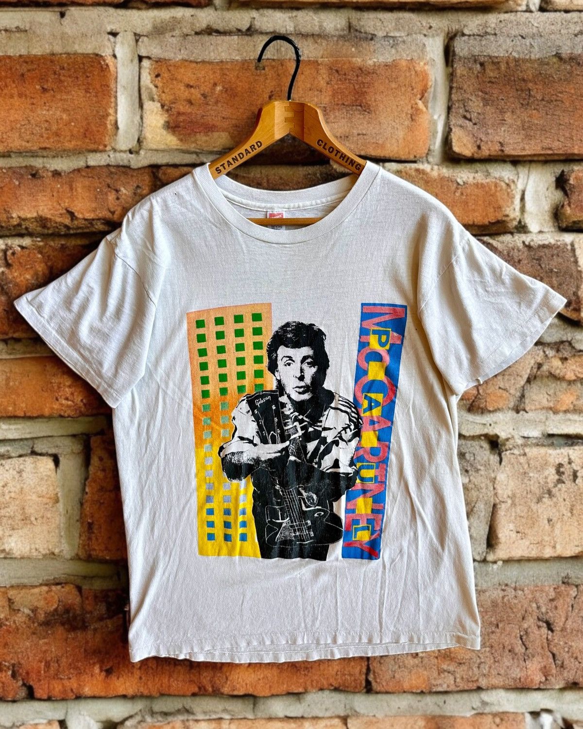 Band Tees × Hanes × Vintage 1990 Paul McCartney “Friends of the Earth” World Tour Tee Size US XL / EU 56 / 4 - 1 Thumbnail