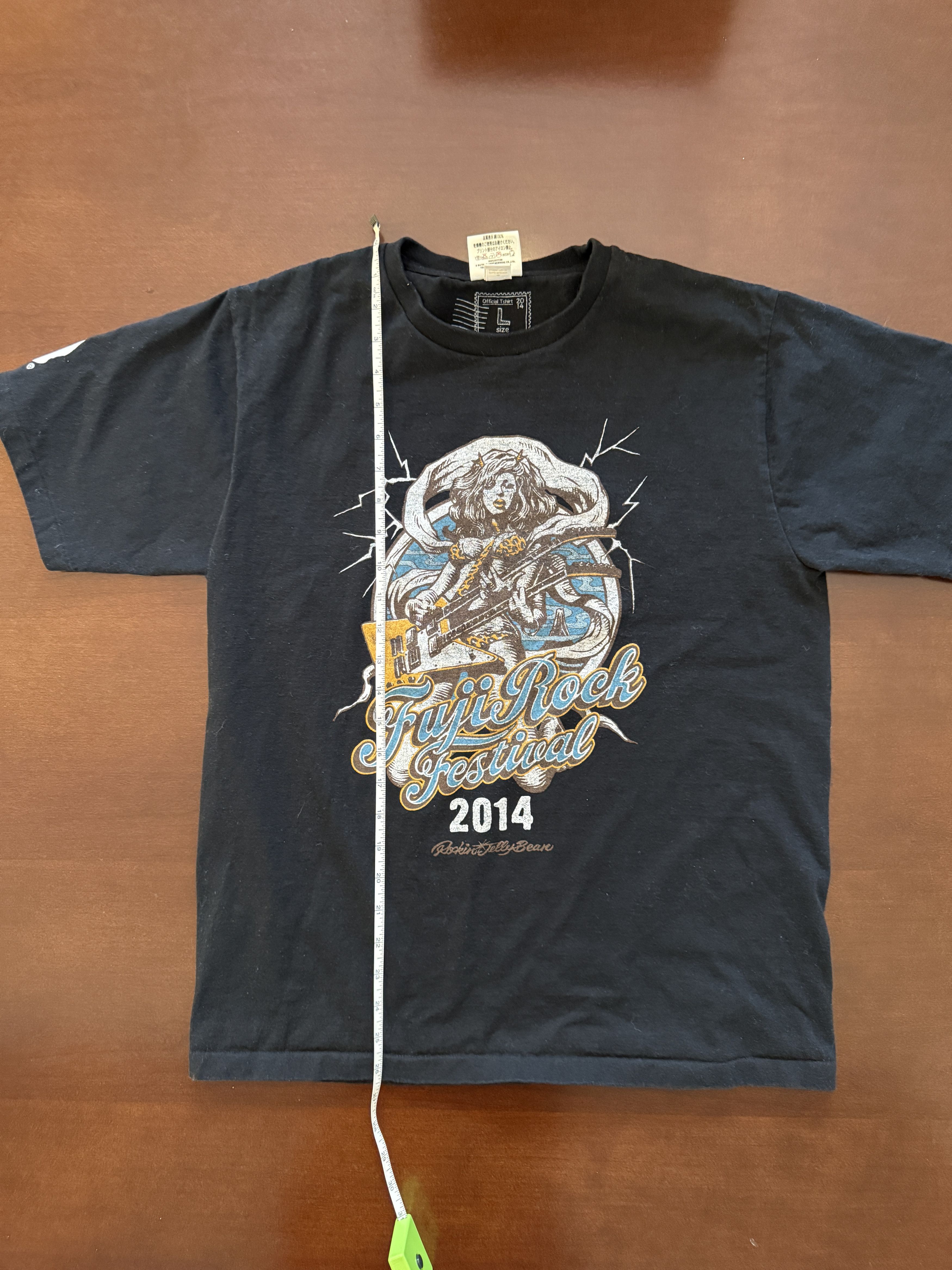 Bape BAPE × Rockin' Jelly Bean 2014 Fuji Rock Festival Band Tees Size US L / EU 52-54 / 3 - 9 Thumbnail