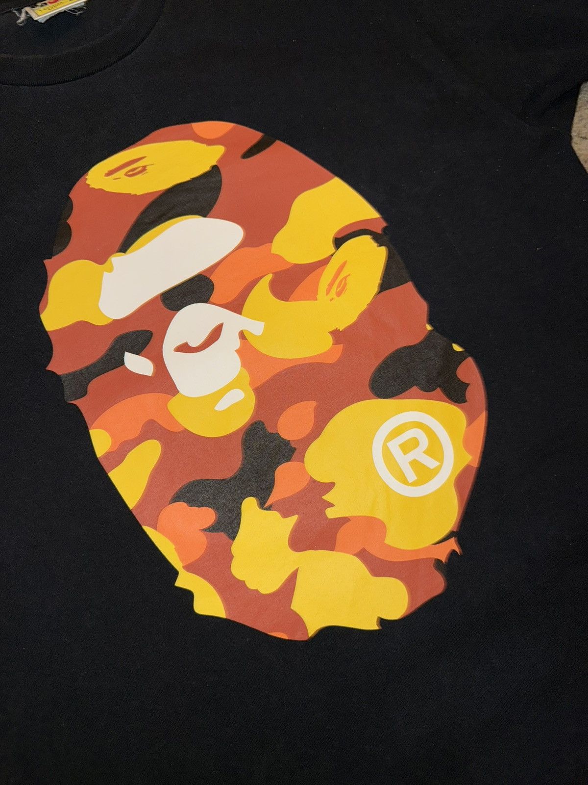 Bape Bape 1st Camo Big Ape Head Tee (L) Size US XL / EU 56 / 4 - 5 Thumbnail