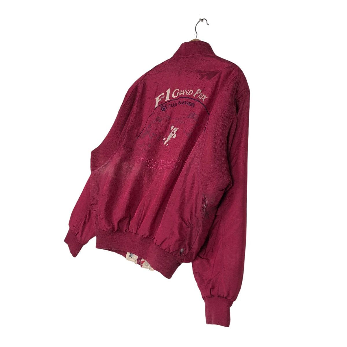 Kadoya MVtg Reversible Bomber Jacket F-1 Grand Prix Kadoya Big Logo Size US M / EU 48-50 / 2 - 11 Thumbnail