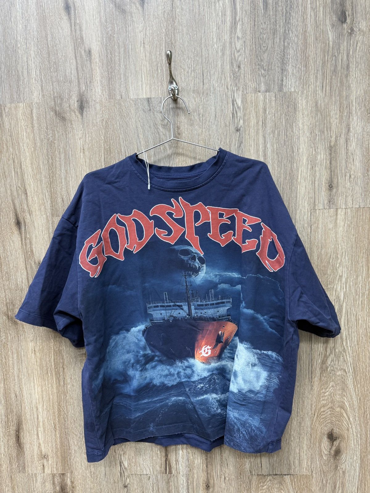 Godspeed Godspeed Blue Ship Short Sleeve Size US M / EU 48-50 / 2 - 1 Thumbnail