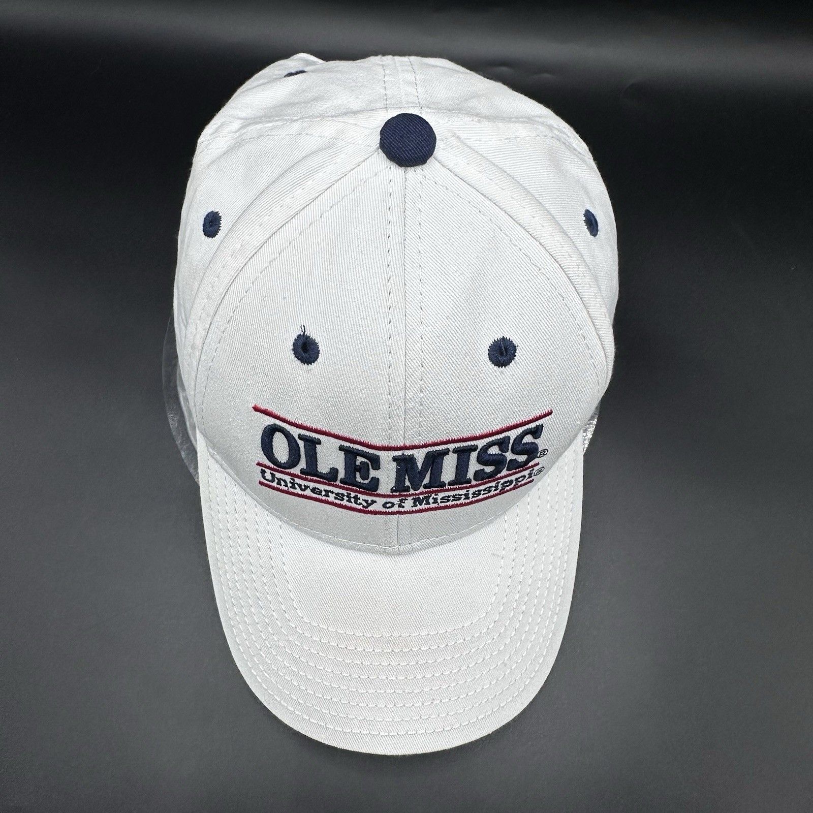 The Game Ole Miss Rebels Hat Cap SnapBack Cotton The Game Spell Out Size ONE SIZE - 7 Thumbnail