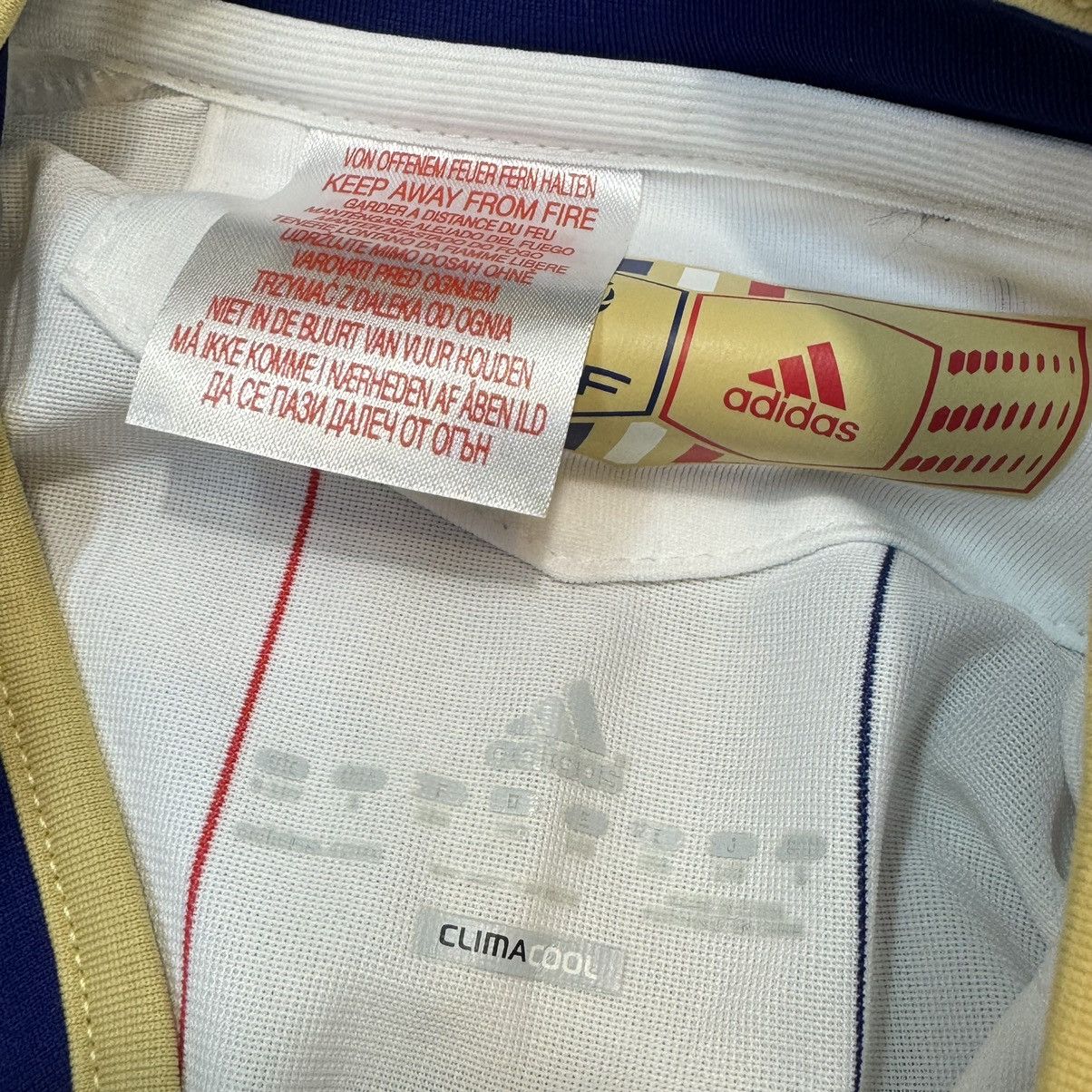 Adidas (Kids size) France World Cup 2010 away shirt (Bnwt) Size XXS / US 00 / IT 34 - 4 Thumbnail