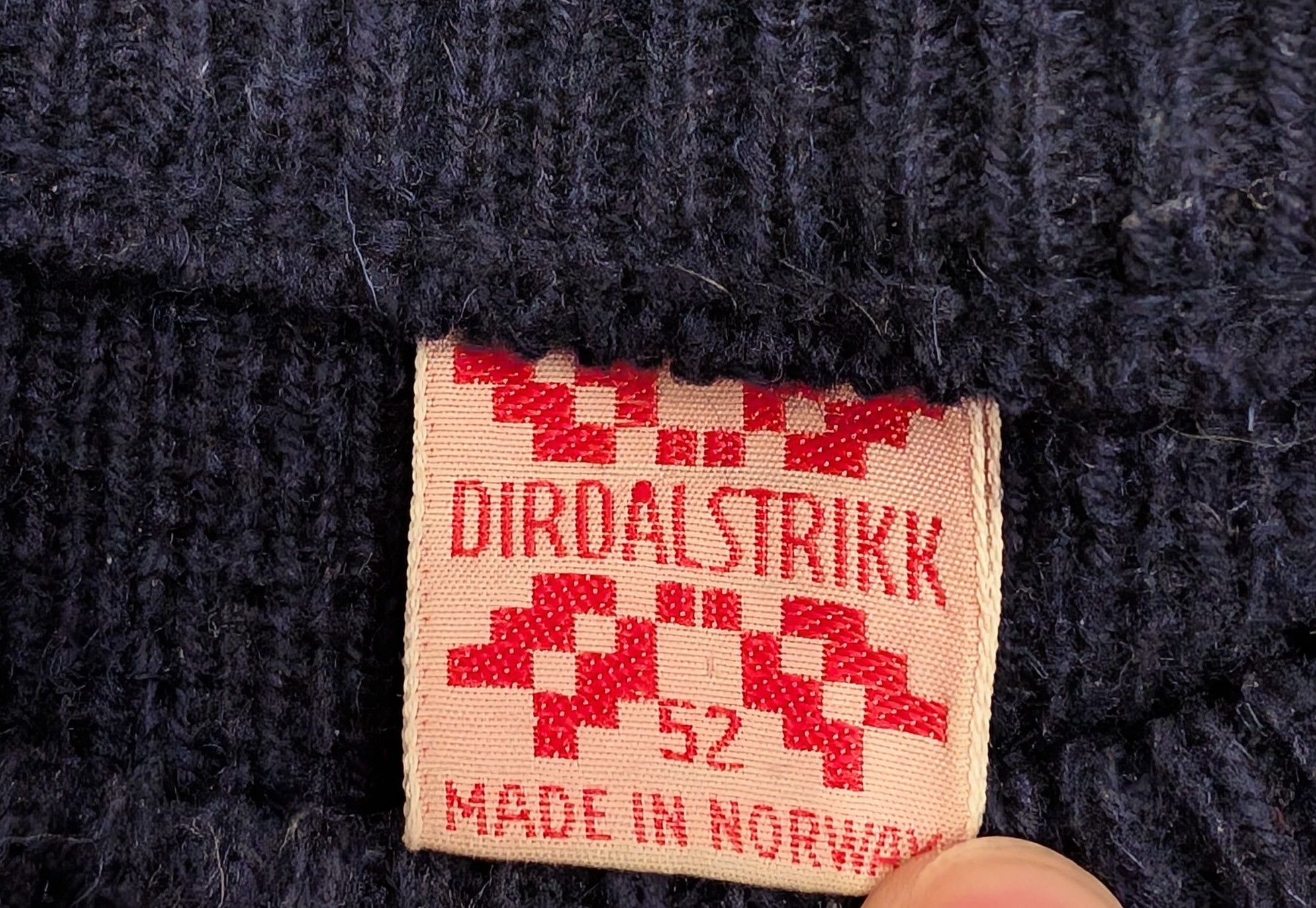 Other Dirdalstrikk Fair Isle Wool Sweater Men's Size 52 (US M/L) Size US M / EU 48-50 / 2 - 3 Thumbnail
