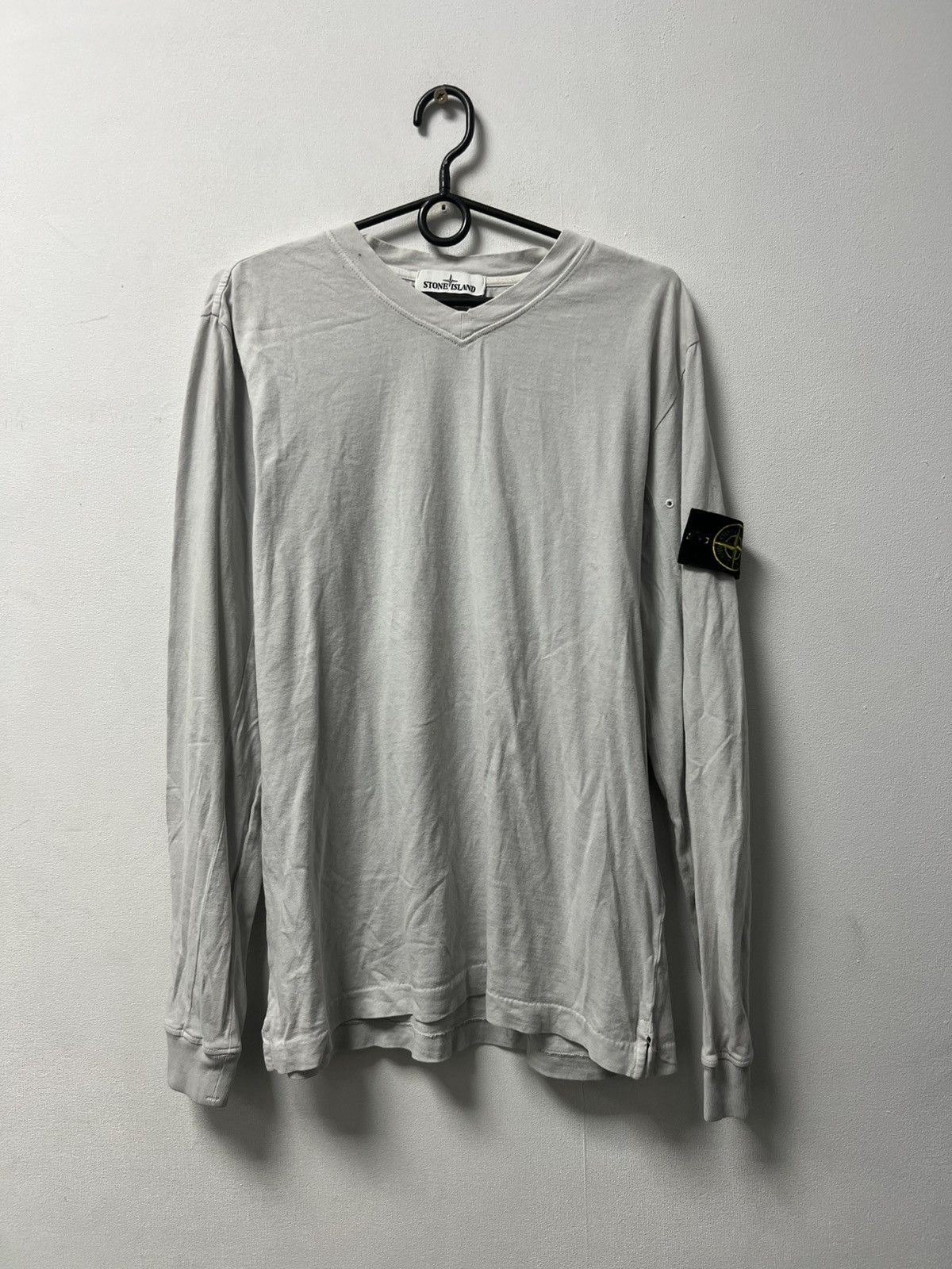 Stone Island Vintage Stone Island Sweatshirt Crewneck Patch Size L Y2K Size US L / EU 52-54 / 3 - 1 Thumbnail