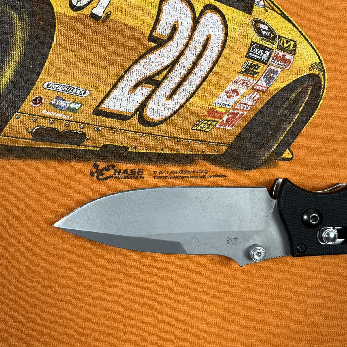 NASCAR Vintage Joey Logano Nascar Toyota racing tee 90’s Size US L / EU 52-54 / 3 - 5 Thumbnail