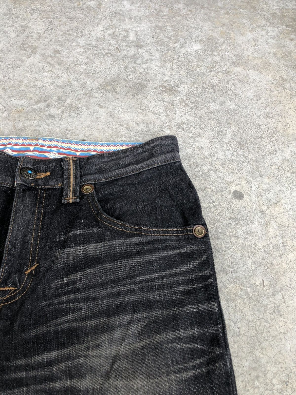 If Six Was Nine Japanese Edwin Flared Jeans Distressed Jeans Size US 32 / EU 48 - 15 Thumbnail