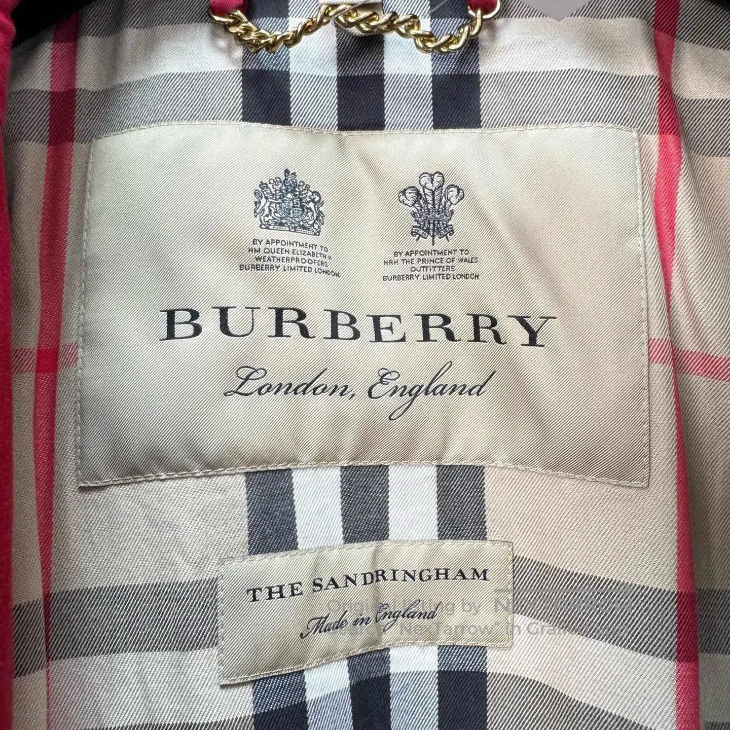 Burberry Burberry Double Crown Inner Check Trench Coat. Size M / US 6-8 / IT 42-44 - 6 Thumbnail