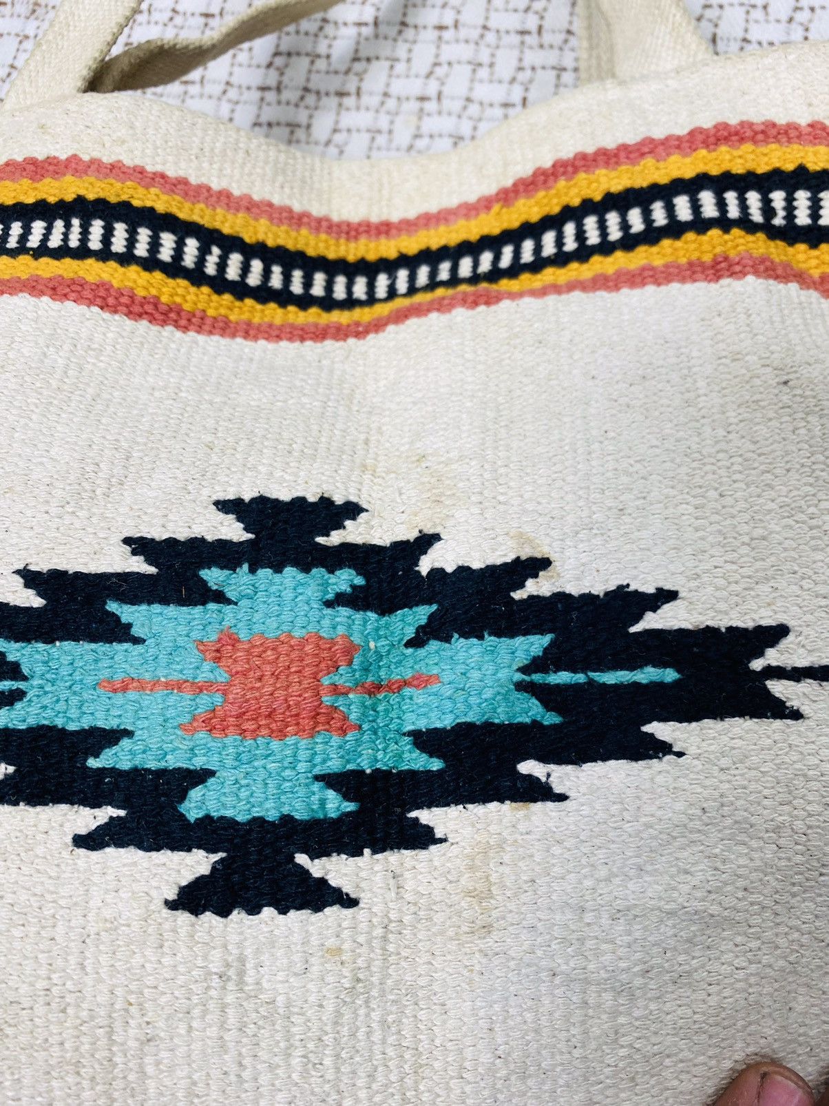 Native × The Unbranded Brand Rare A08 Unbrand Navajo Native Style Tote Bag Size ONE SIZE - 8 Thumbnail