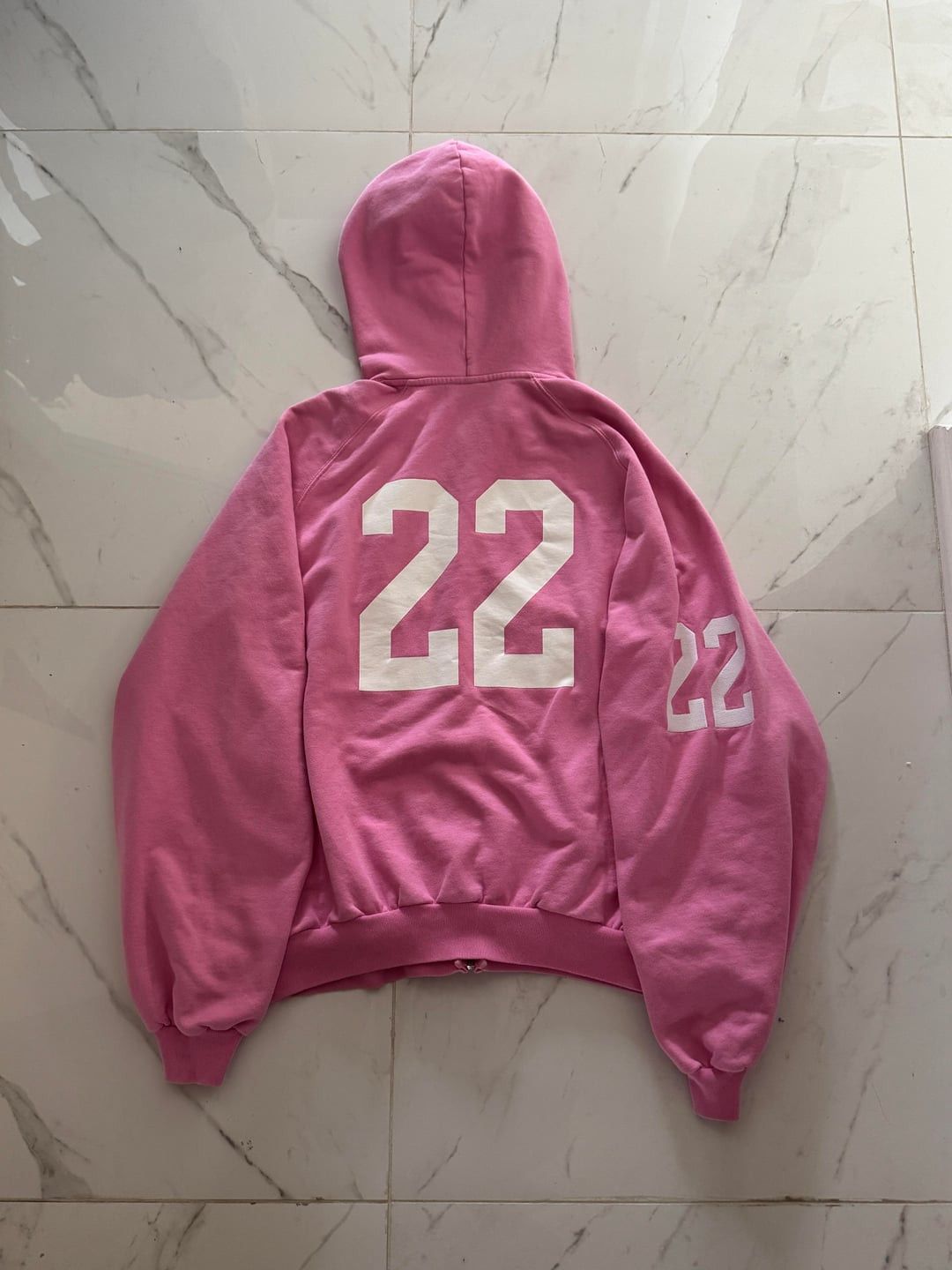 Balenciaga Balenciaga Pink Polo Zip Up Hoodie Size 1 Size US S / EU 44-46 / 1 - 4 Thumbnail