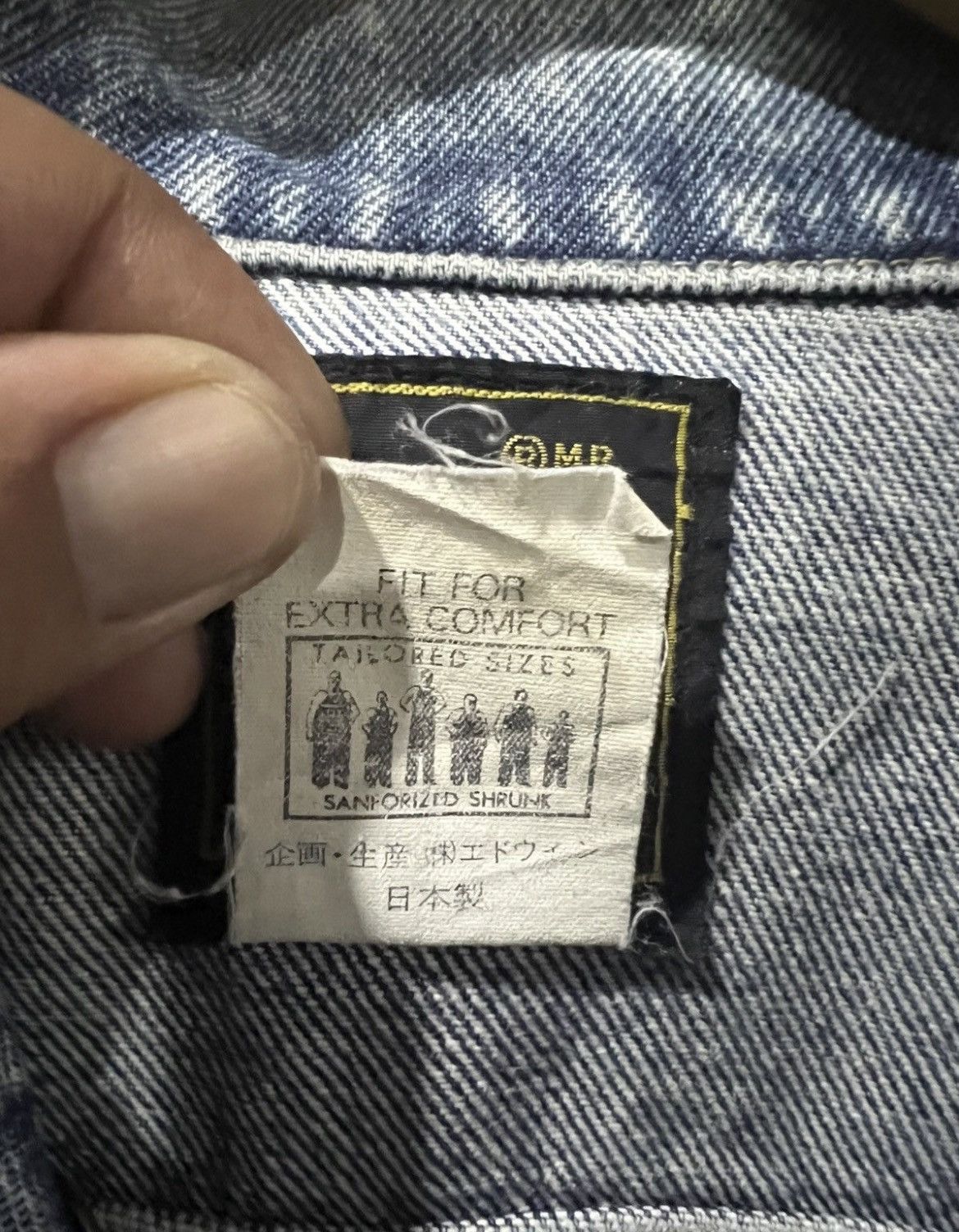 Lee 🔥Vintage Lee Riders x Edwin Denim Trucker Size US S / EU 44-46 / 1 - 20 Thumbnail