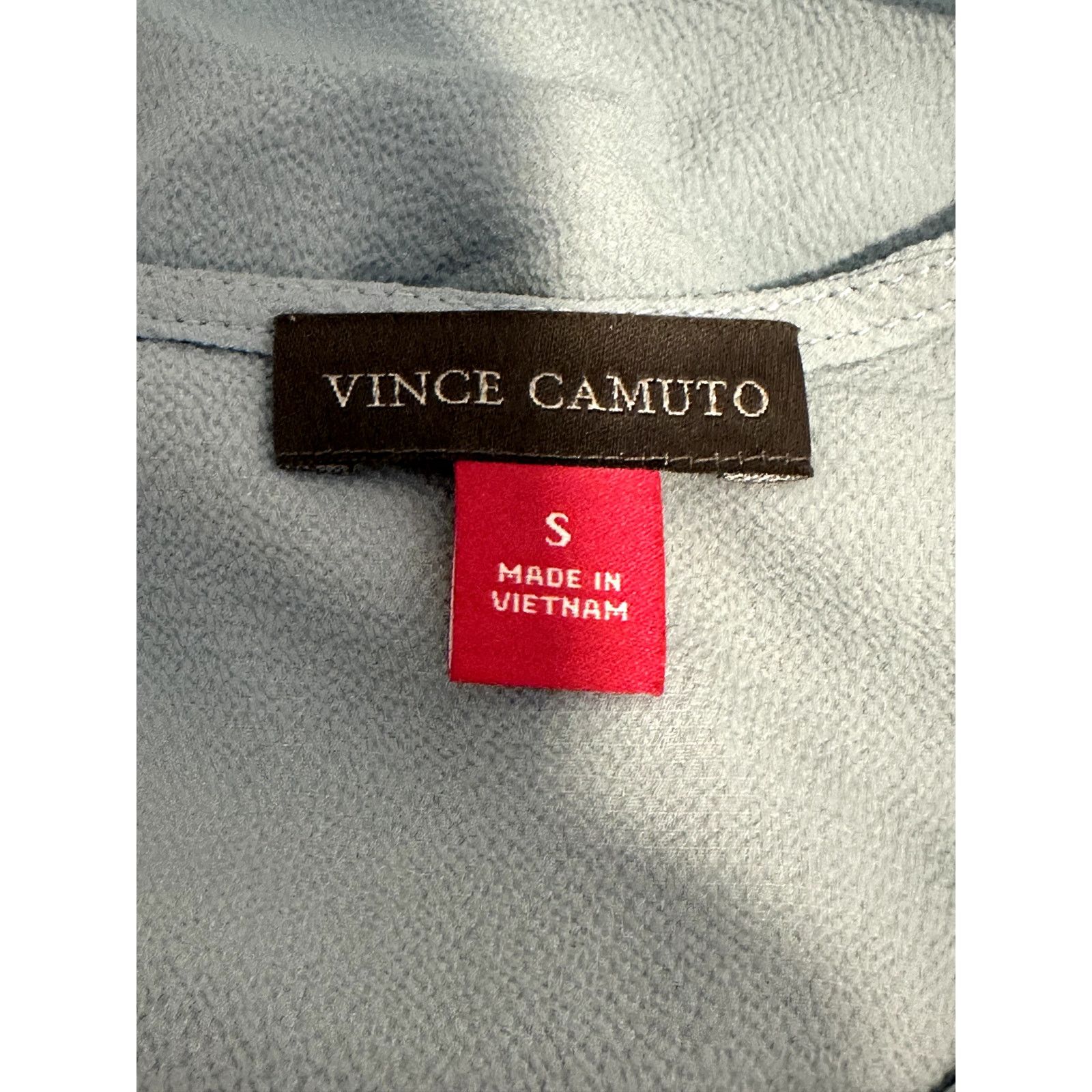 Vince Camuto Vince Camuto Light Blue Tie Front Tank Top Boho Chic S NWOT Size S / US 4 / IT 40 - 7 Thumbnail