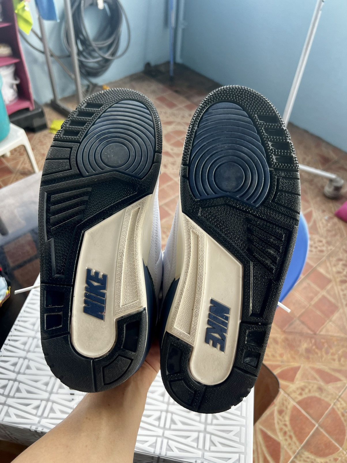 Jordan Brand × Nike Rare Ama Maniere Jordan 3 Diffused Blue Size US 9.5 / EU 42-43 - 7 Thumbnail