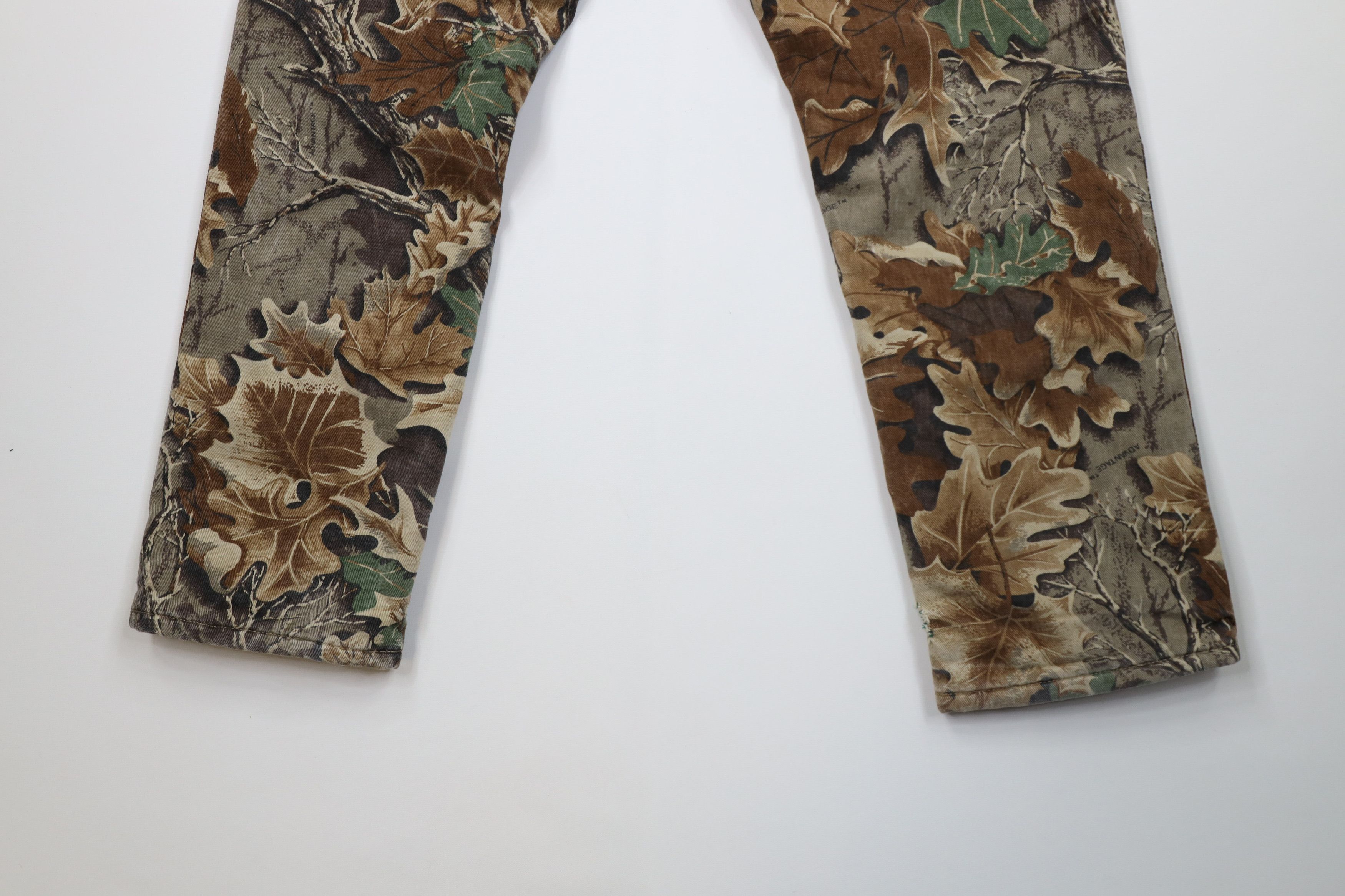 Wrangler Vintage 90s Y2K Wrangler Fleece Lined Camouflage Jeans Size US 36 / EU 52 - 16 Thumbnail