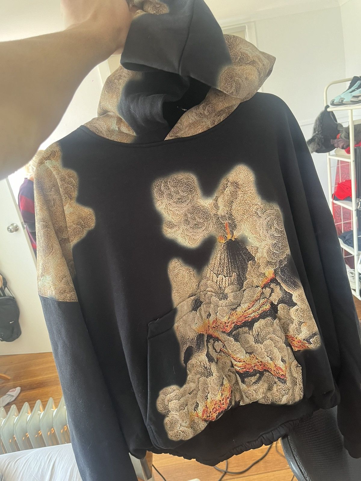 Wooyoungmi Wooyoungmi volcano print hoodie Size US M / EU 48-50 / 2 - 4 Thumbnail