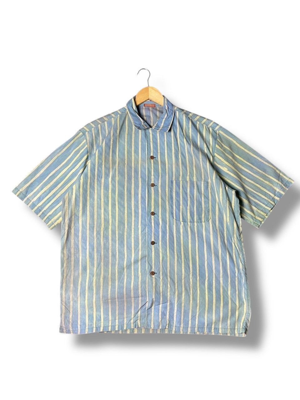 Boneville Vintage BONEVILLE Stripes Button Up Shirts (136) Size US S / EU 44-46 / 1 - 1 Thumbnail