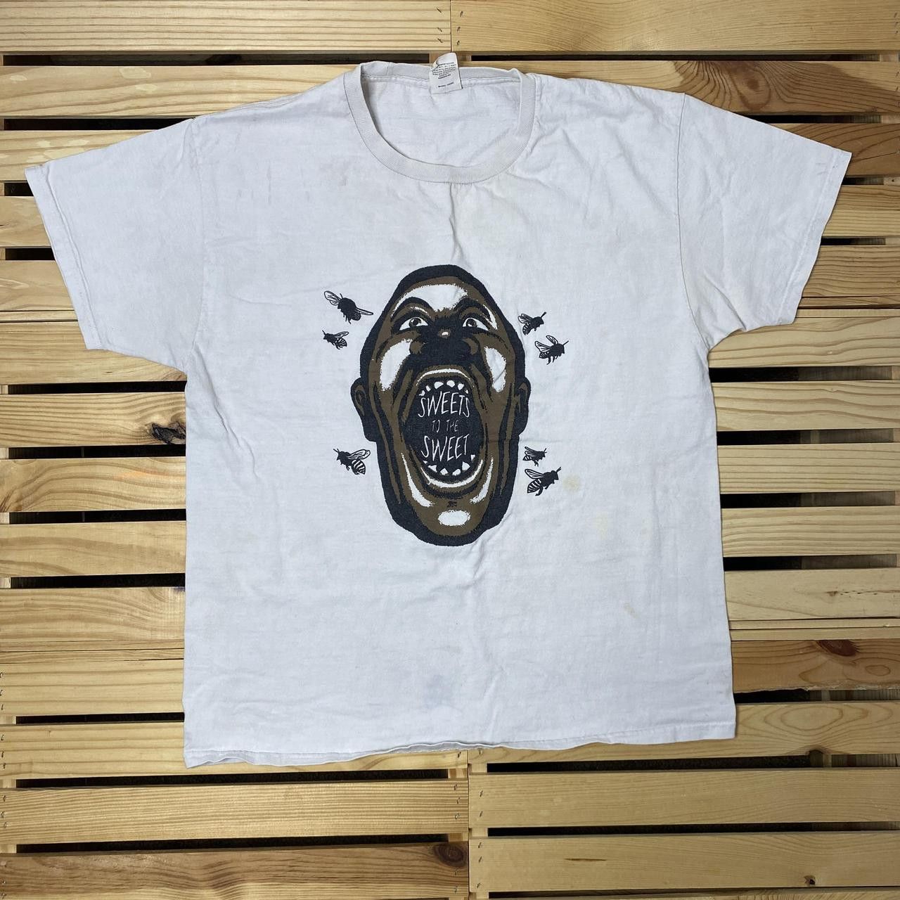 Hanes Candyman White Horror Movie Promo Tee Size Large Size US L / EU 52-54 / 3 - 1 Thumbnail