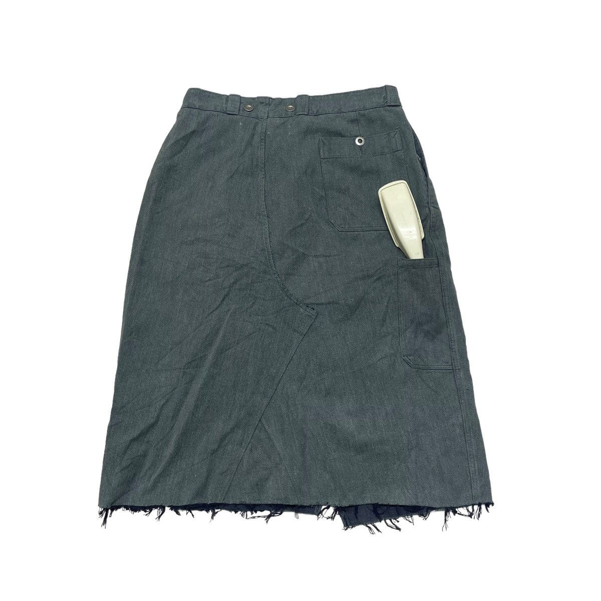 CIVARIZE Rare ROE Made In Japan Unisex Denim Skirt Size 32" / US 10 / IT 46 - 4 Thumbnail